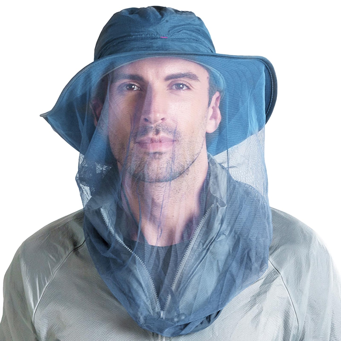 Peicees Head Net Hat for Men Women Adventure Fishing Hat Safari Hat for Hunting Camping Hiking
