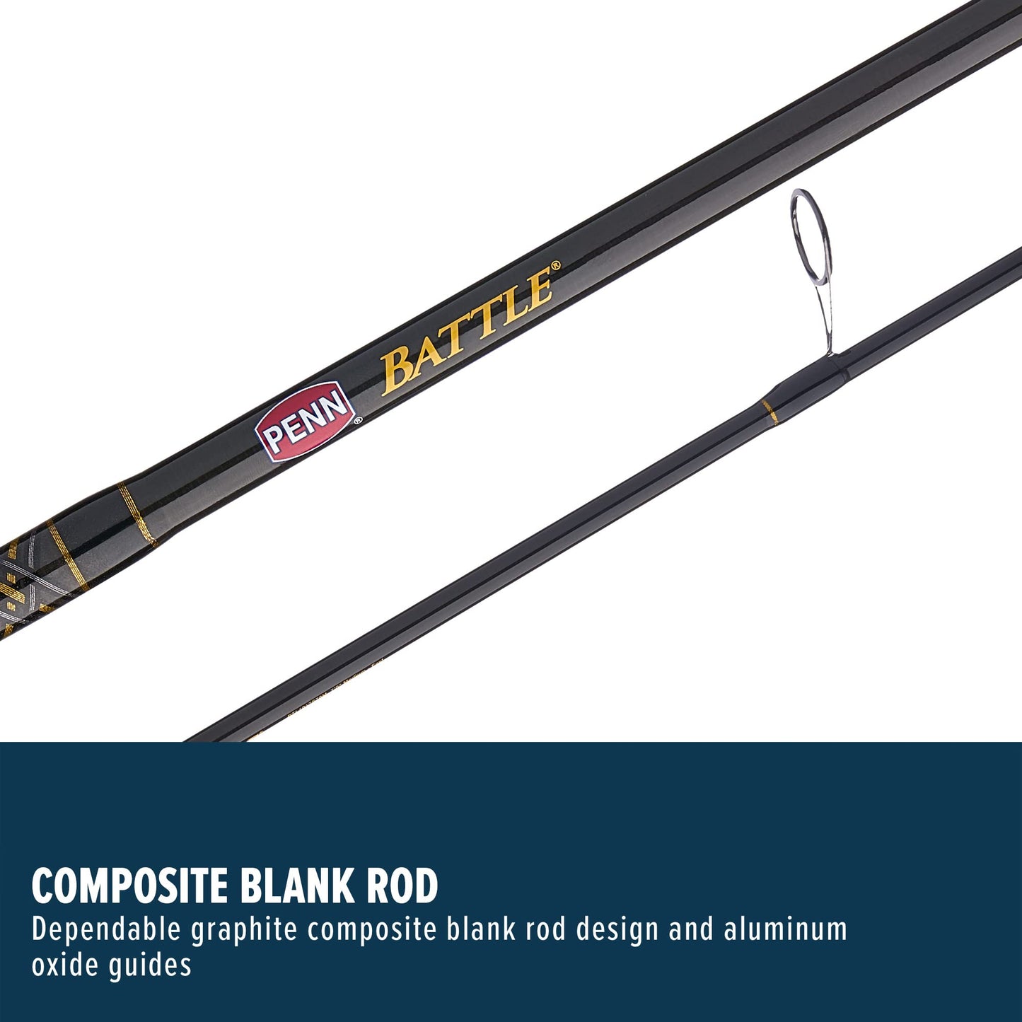 PENN Battle Spinning Reel and Fishing Rod Combo