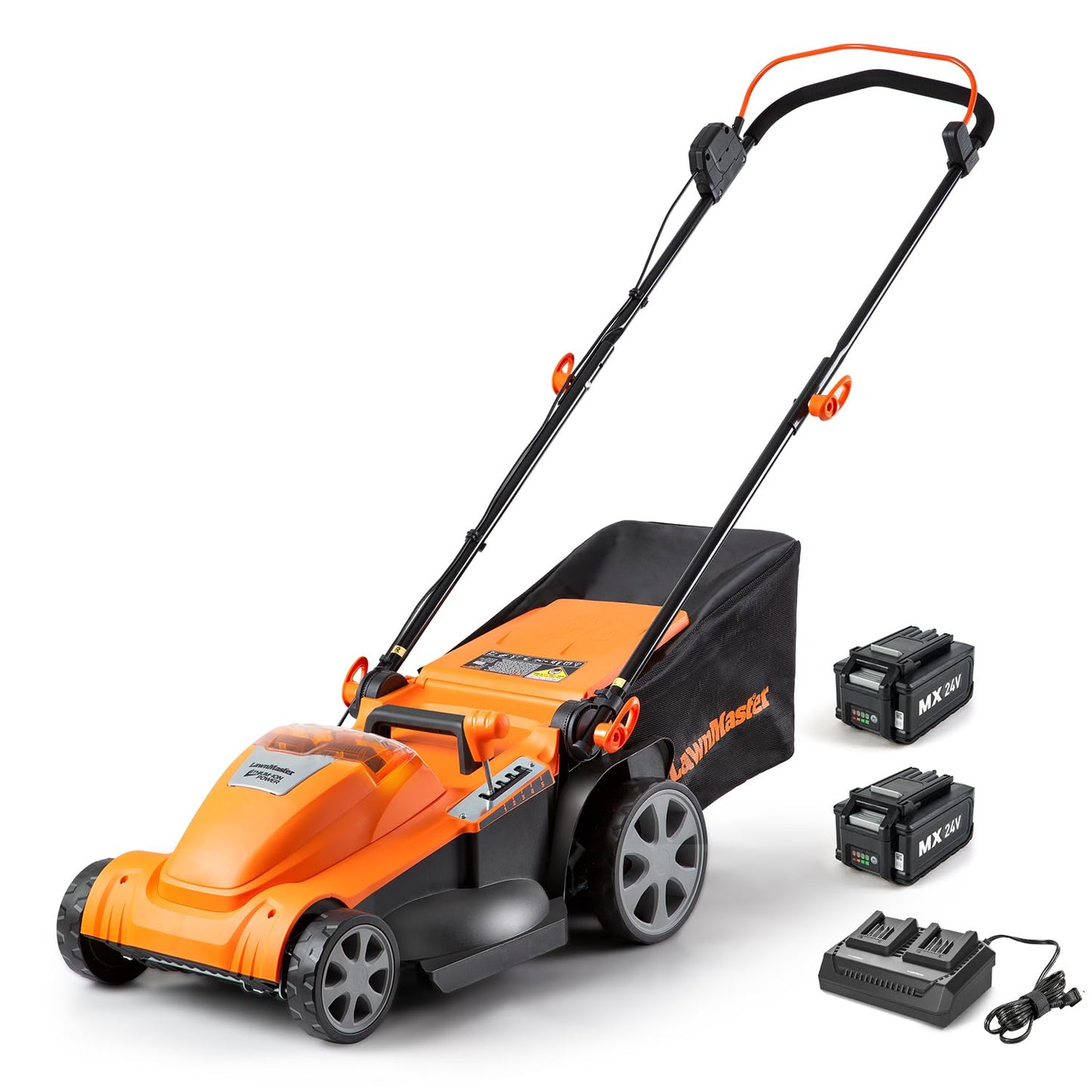 LawnMaster MEB1216K Electric Lawn Mower 16-Inch 12AMP