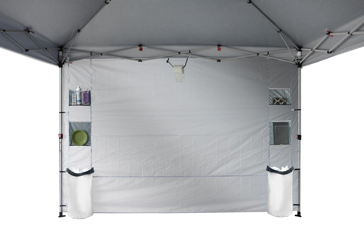 CROWN SHADES Canopy Tent 10x10 Pop Up Canopy Outdoor Shade with Pockets Sidewall, Easy Up Sun Shelter with One Person Set Up Center Lock, Portable Instant Camping Beach Canopy Tents, Forest Green