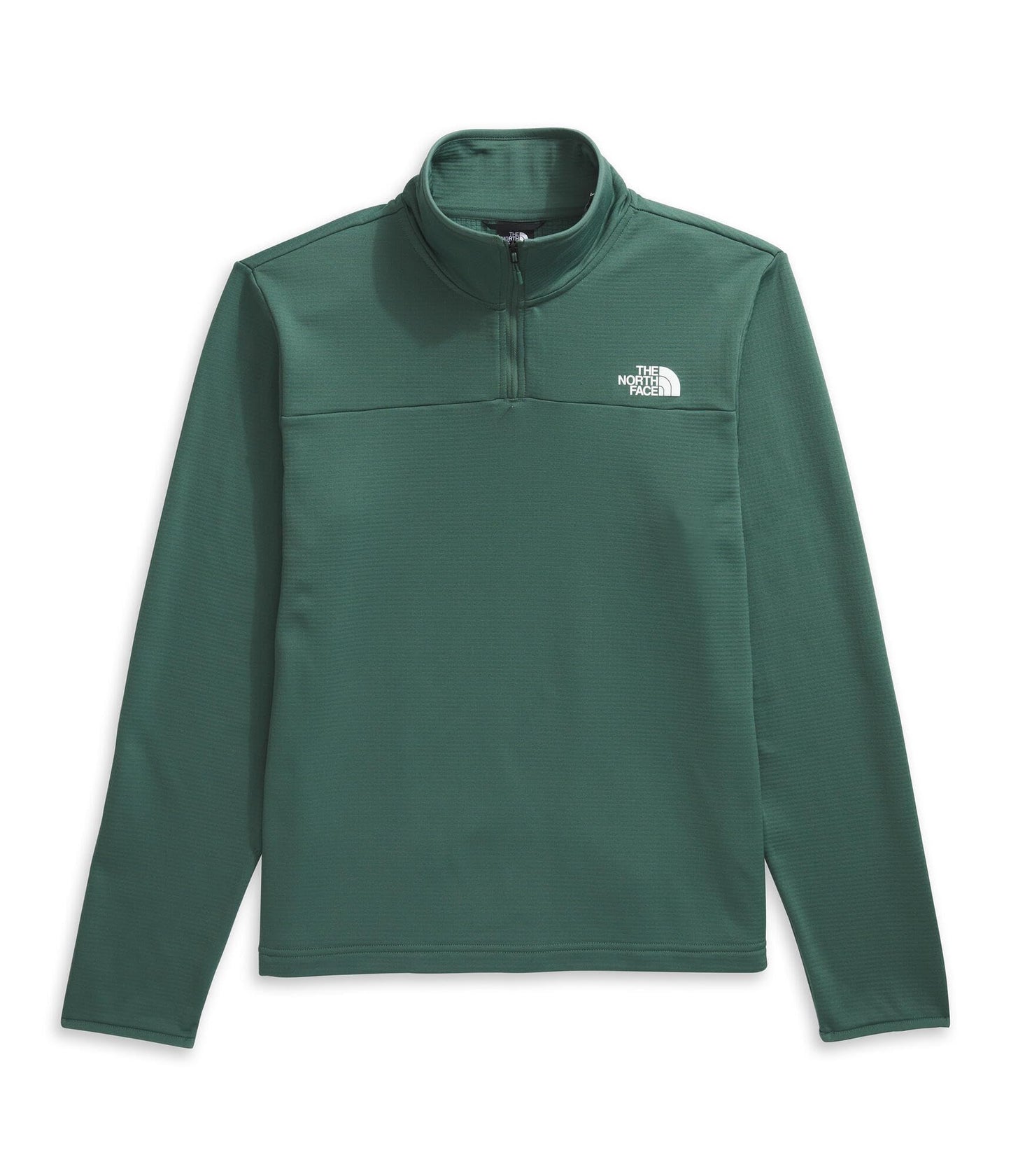 THE NORTH FACE Men's Cedar Trail Grid Fleece Quarter Zip Jacket | Cold Weather Top With Durable, Reinforced Bindings