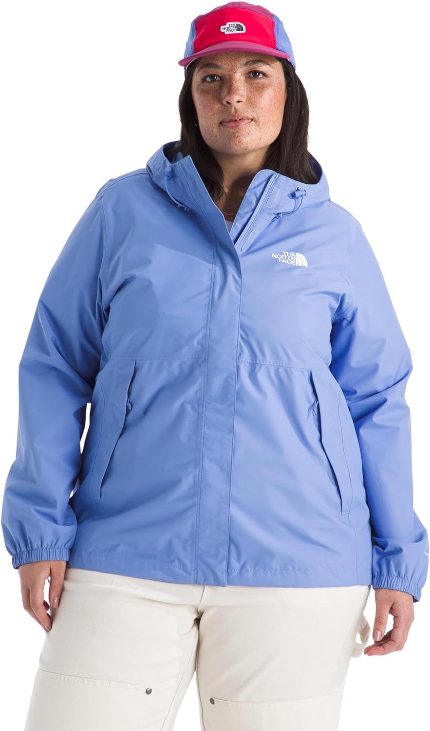 THE NORTH FACE Women's Antora Waterproof Jacket (Standard & Plus Size) | Breathable Rain Coat With Hood & Alpine Zip Pockets
