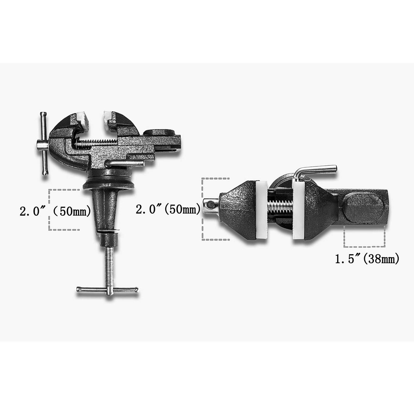 MYTEC Home Vise Clamp-On Vise,2.5"