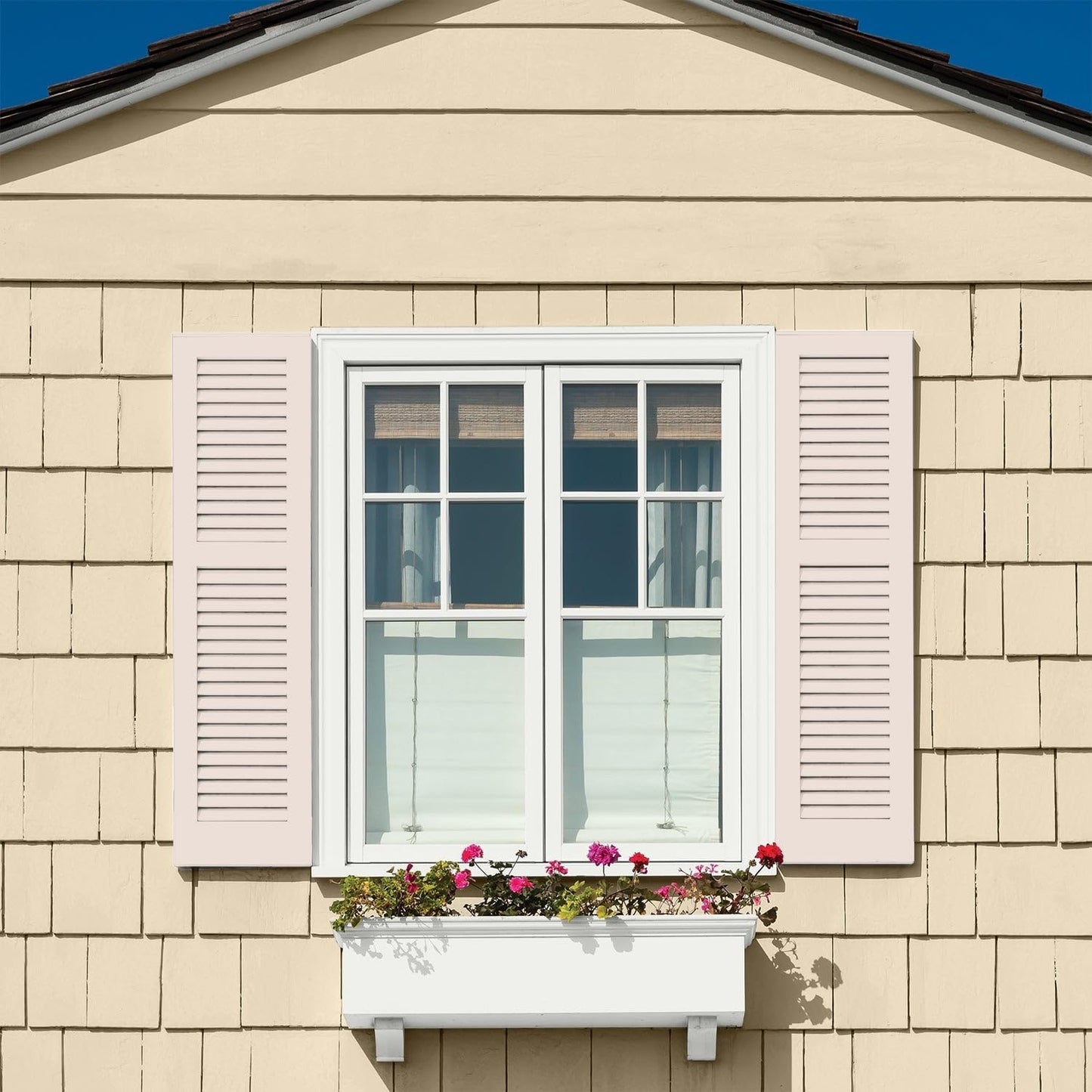 Glidden Exterior Paint + Primer: Pink/Ballet Slipper, One Coat, Semi-Gloss, 1-Gallon