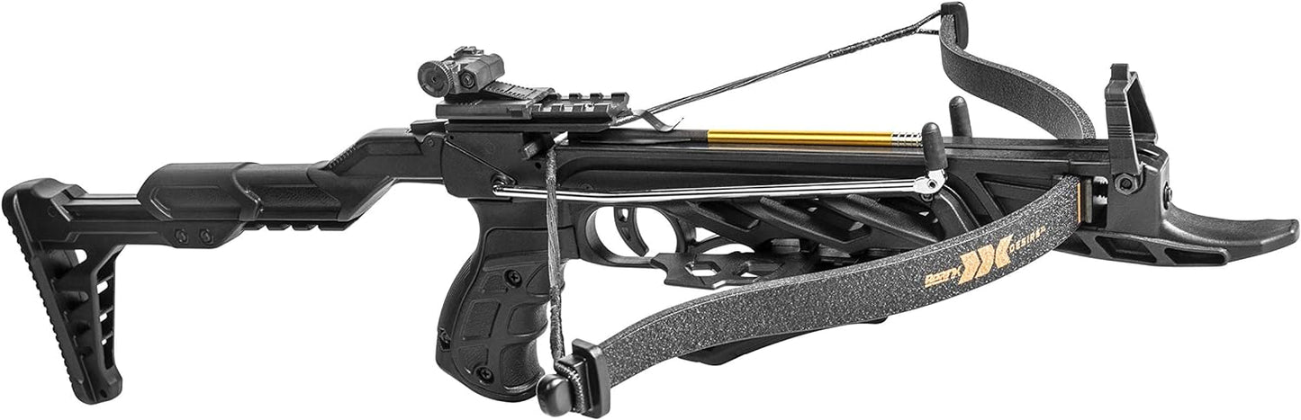 Bear X Desire XL Self-Cocking Pistol Crossbow with 3 Premium Bolts