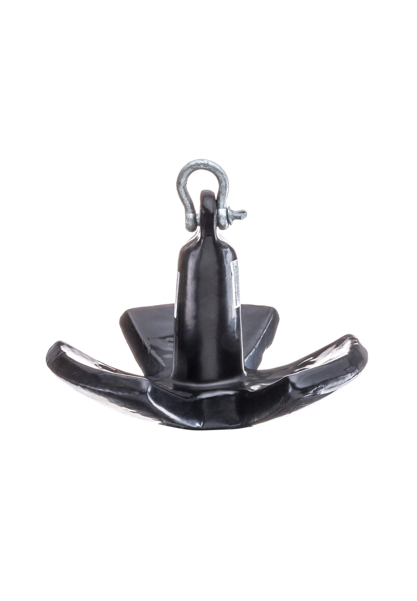 Seachoice River Anchor, Black Vinyl Coated Cast Iron, 20 Lbs.
