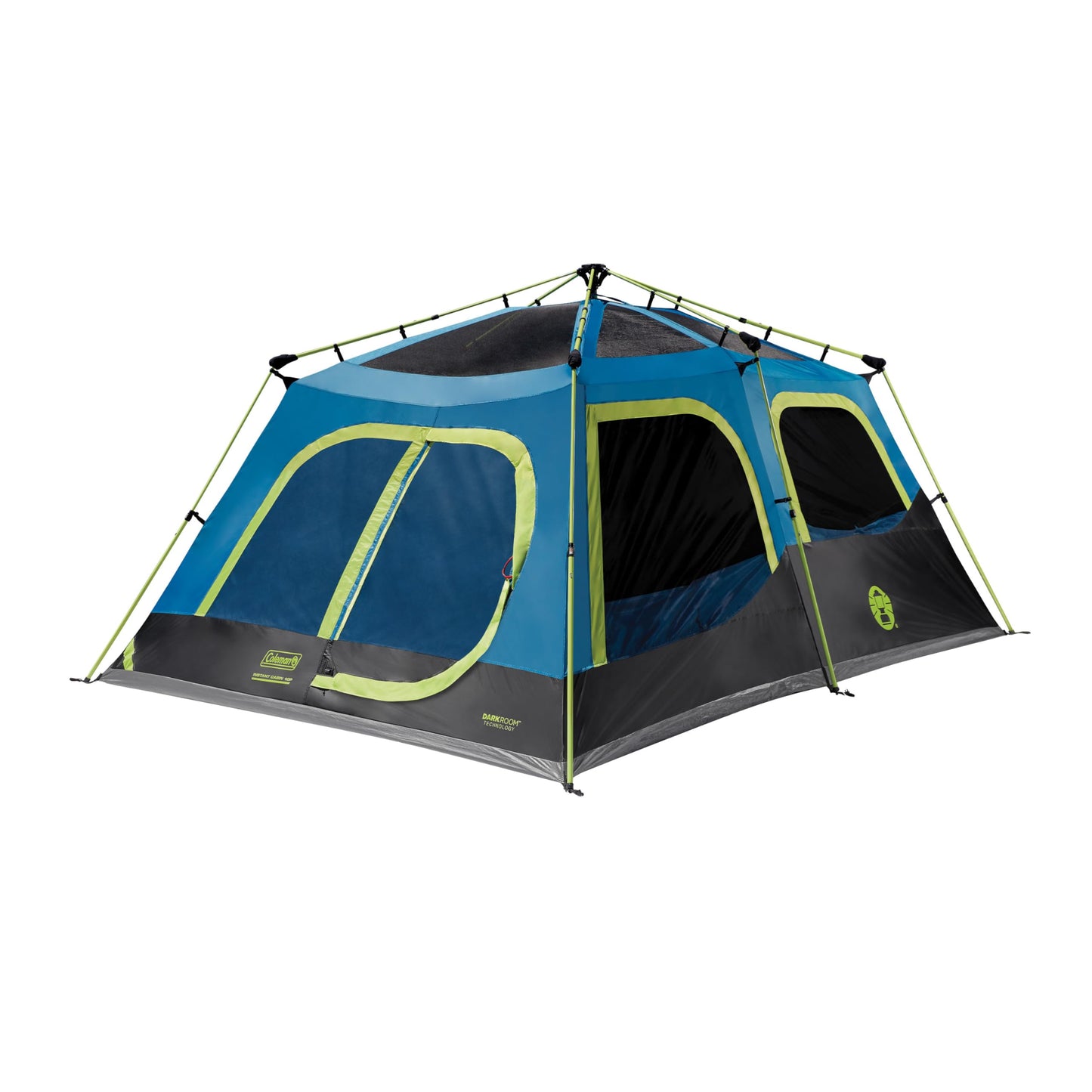Coleman Instant Tent with 1-Minute Setup, 10-Person Tent with Pre-Attached Poles, Air Vent, & Carry Bag