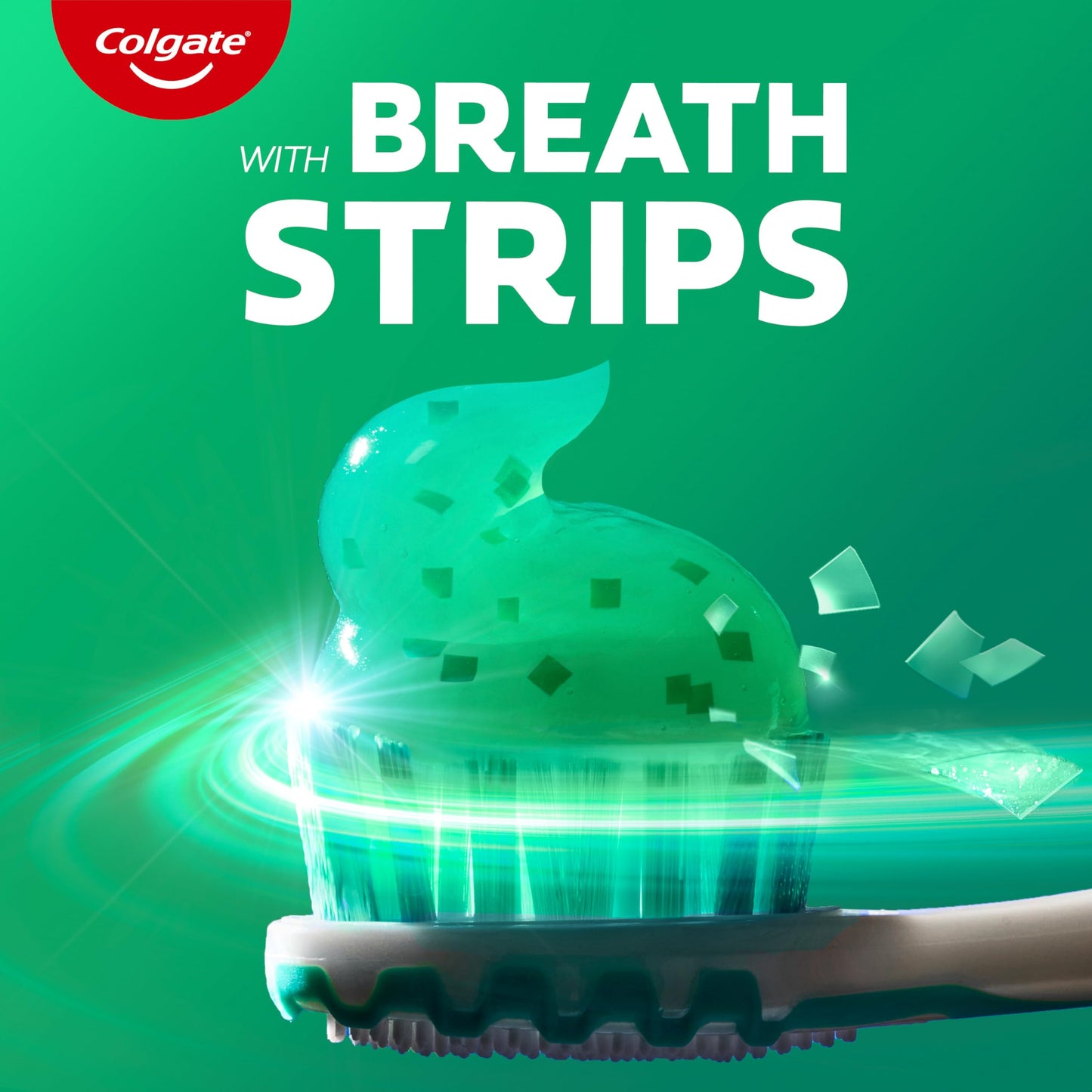 Colgate Max Fresh Toothpaste, Whitening Toothpaste with Mini Breath Strips, Clean Mint Toothpaste for Bad Breath, Helps Fight Cavities, Whitens Teeth, and Freshens Breath, 4 Pack, 6.3 Oz Tubes