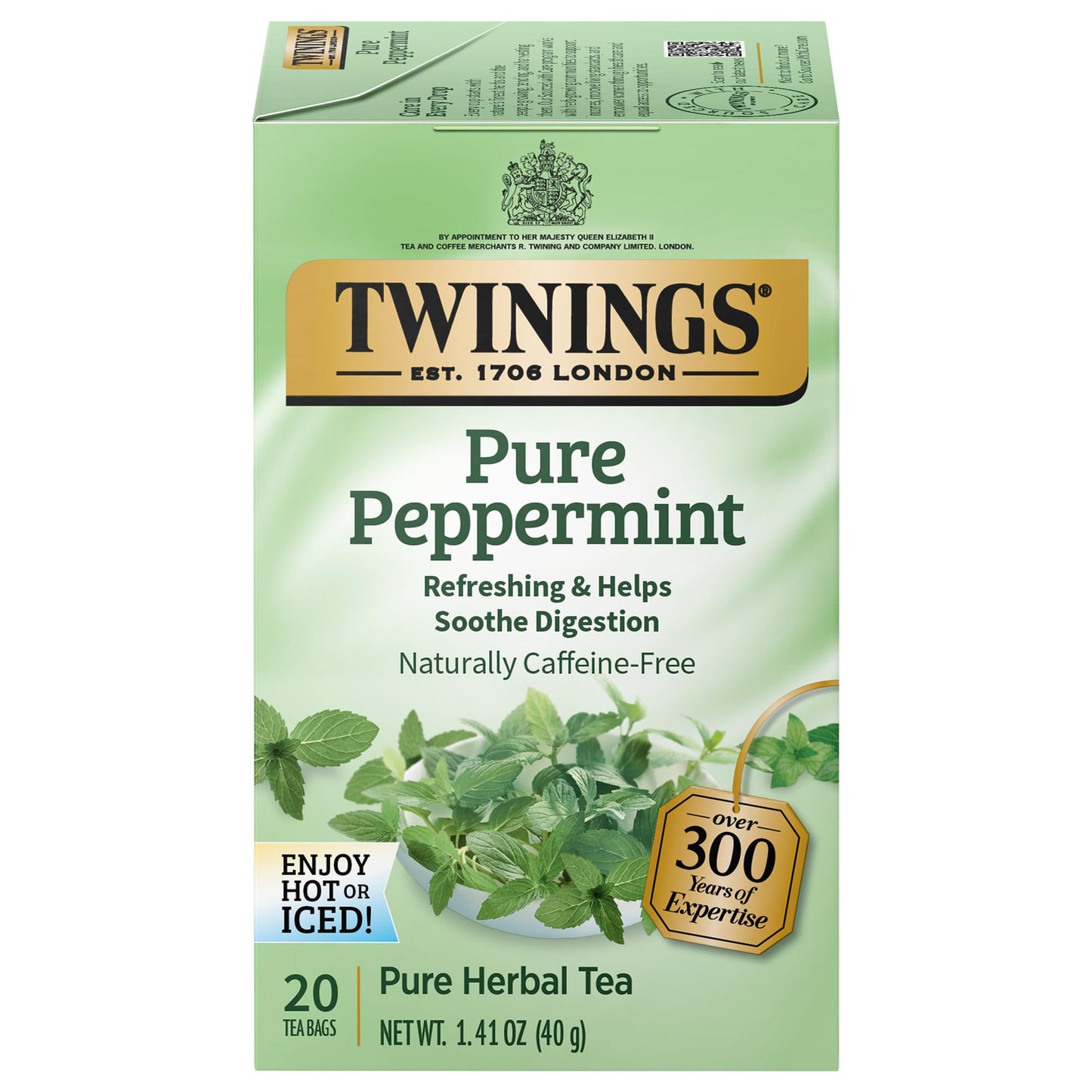 Twinings English Breakfast Black Tea Individually Wrapped Bags, 100 Count (Pack of 1), Smooth, Flavourful, and Robust, Caffeinated, Enjoy Hot or Iced, 100 Teabags