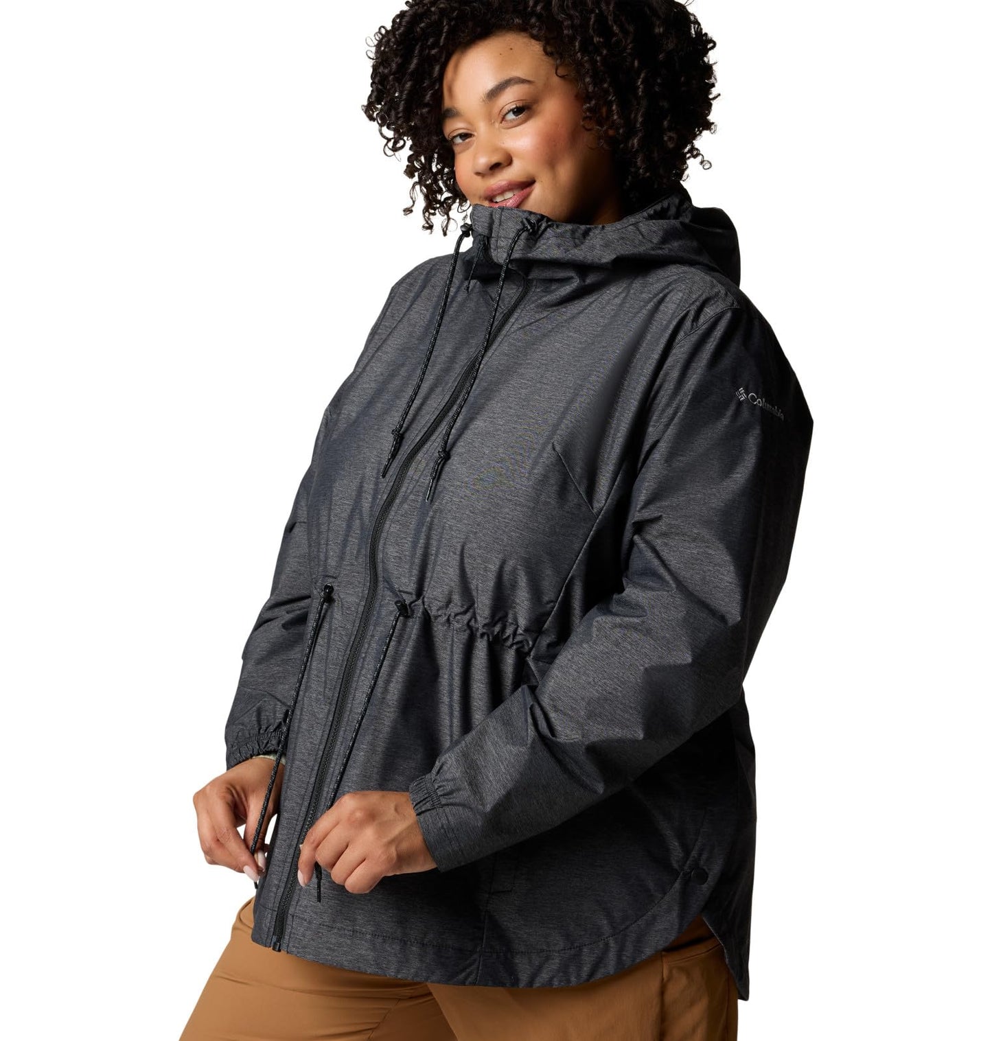Columbia Womens Lillian Ridge II Waterproof Rain Jacket