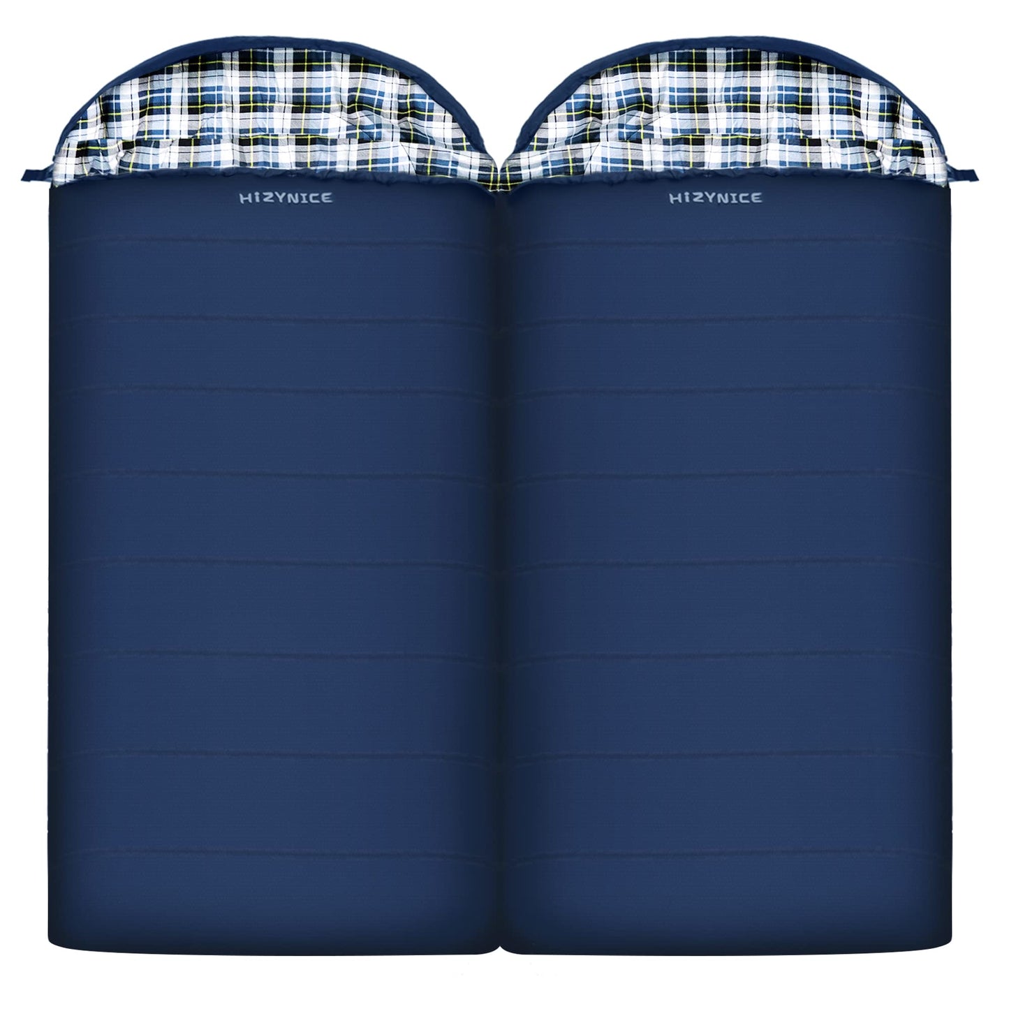 0 Degree Sleeping Bag 100% Cotton Flannel XXL for Adults Big and Tall Cold Weather Winter Zero Degree Camping,Free Compression Sack