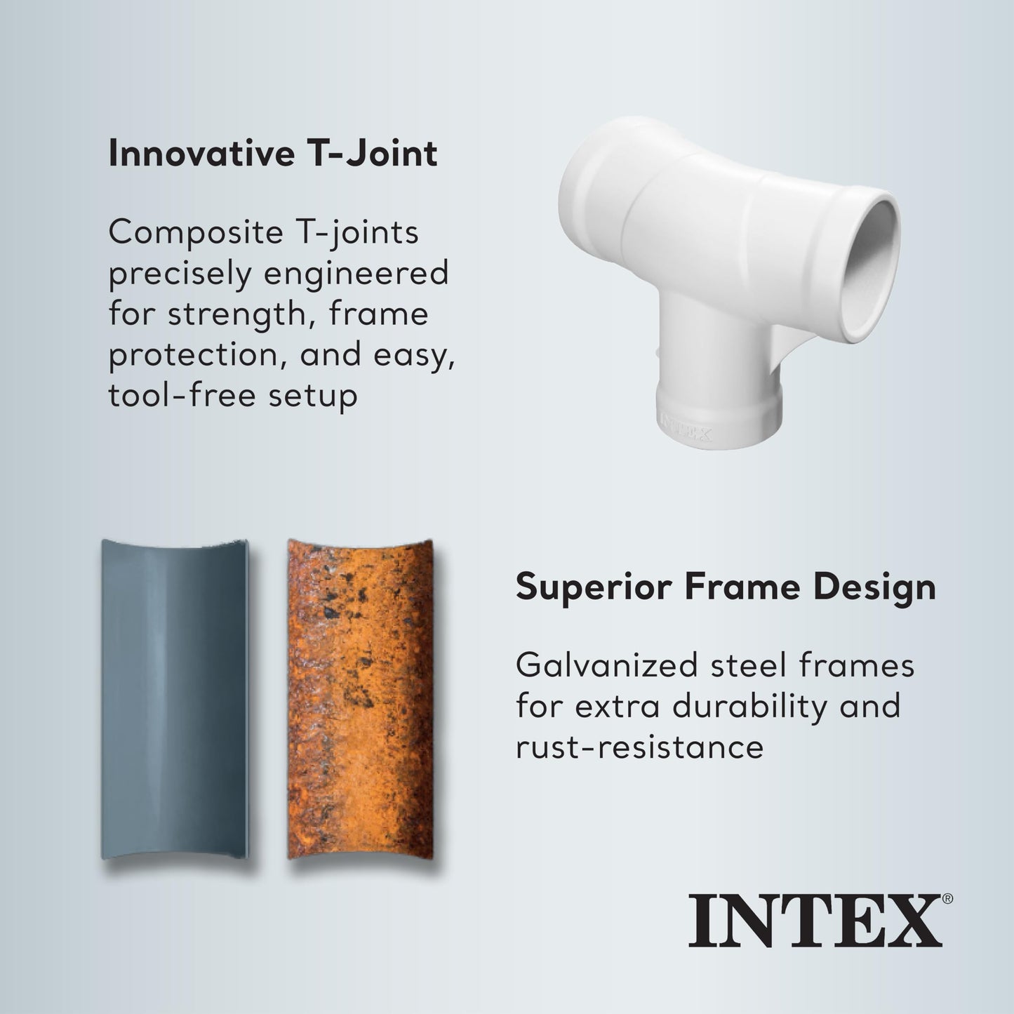 Intex 26711EH Prism Frame Premium Above Ground Swimming Pool Set: 12ft x 30in – Includes 530 GPH Cartridge Filter Pump – SuperTough Puncture Resistant – Rust Resistant – 1718 Gallon Capacity