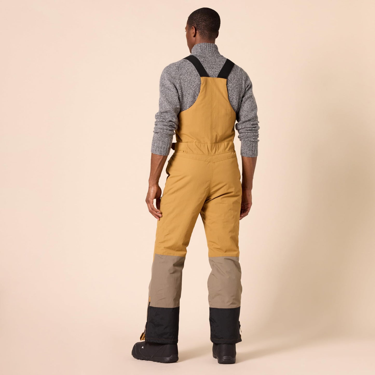 Amazon Essentials Men's Water-Resistant Insulated Snow Bib Overall