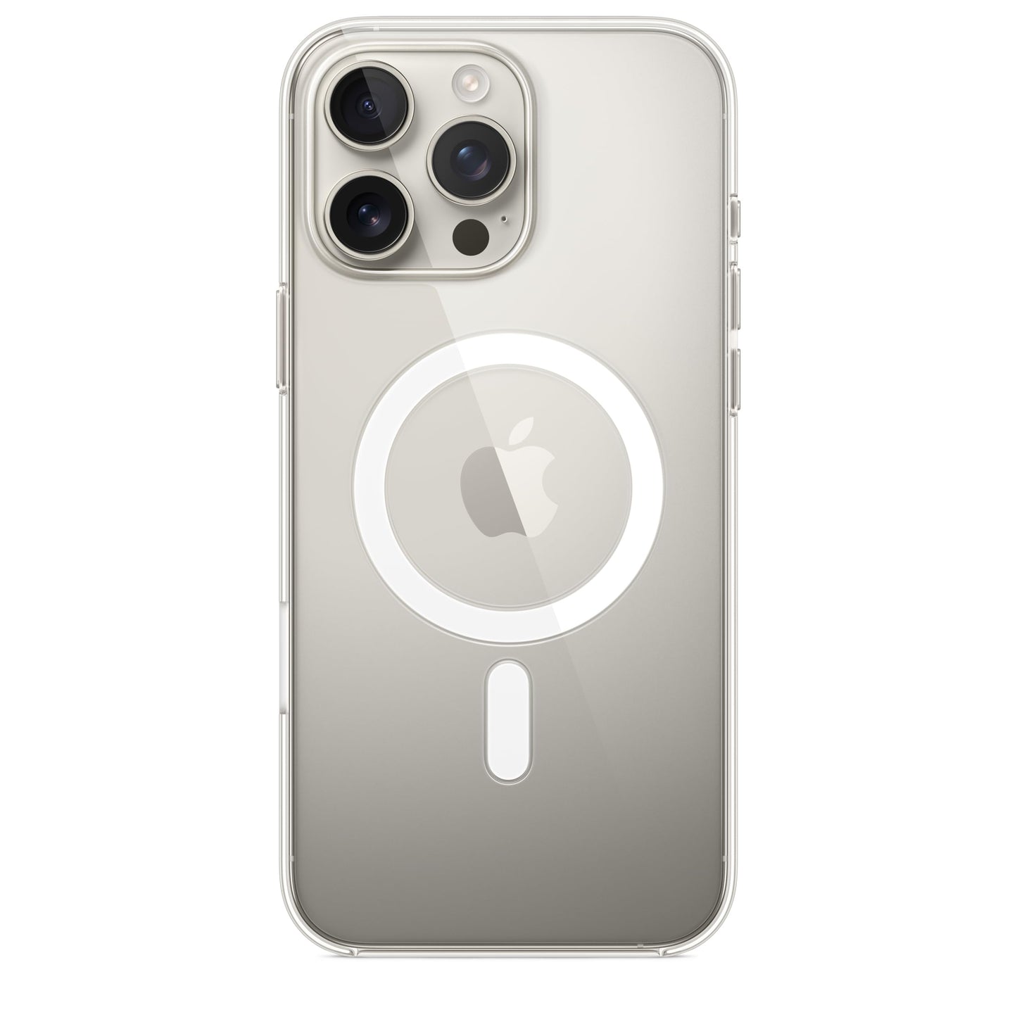 Apple iPhone 16 Pro Max Clear Case with MagSafe and Camera Control: Lightweight Phone Case, Wireless Charging Compatible, Smooth Glossy Finish