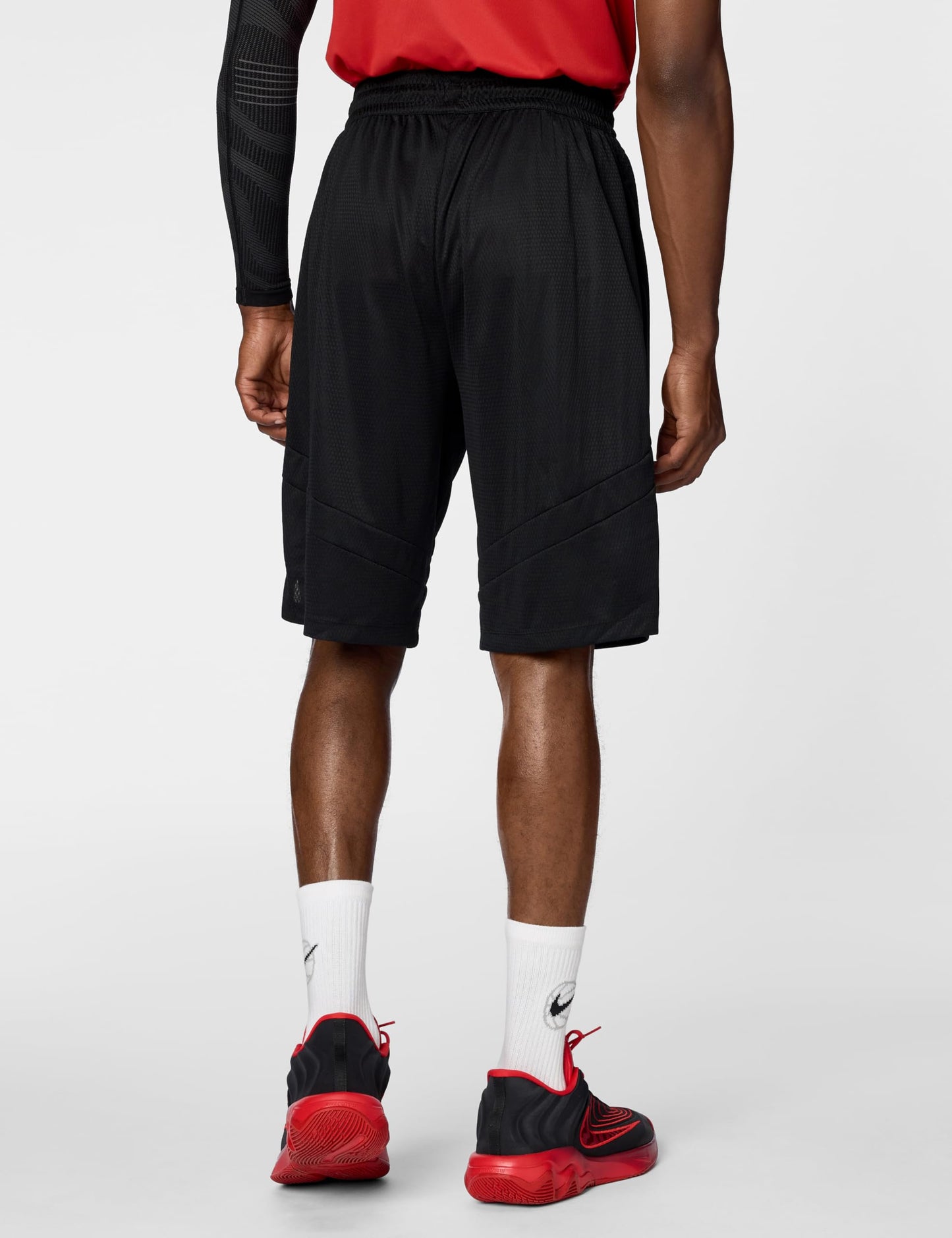 Nike Men's Inseam: 11" Dri-fit Icon, Black/Black/Black