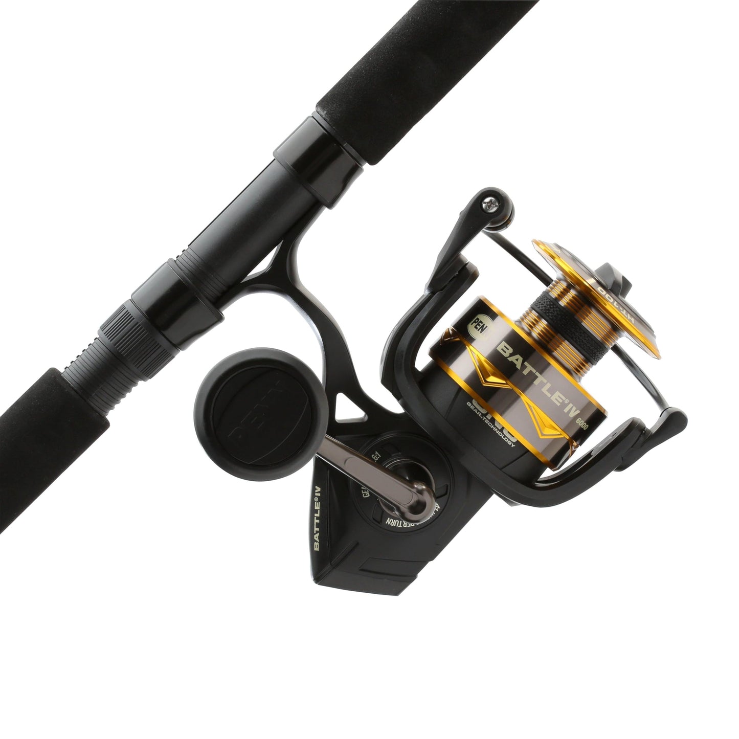 PENN Battle IV Spinning Reel and Fishing Rod Combo