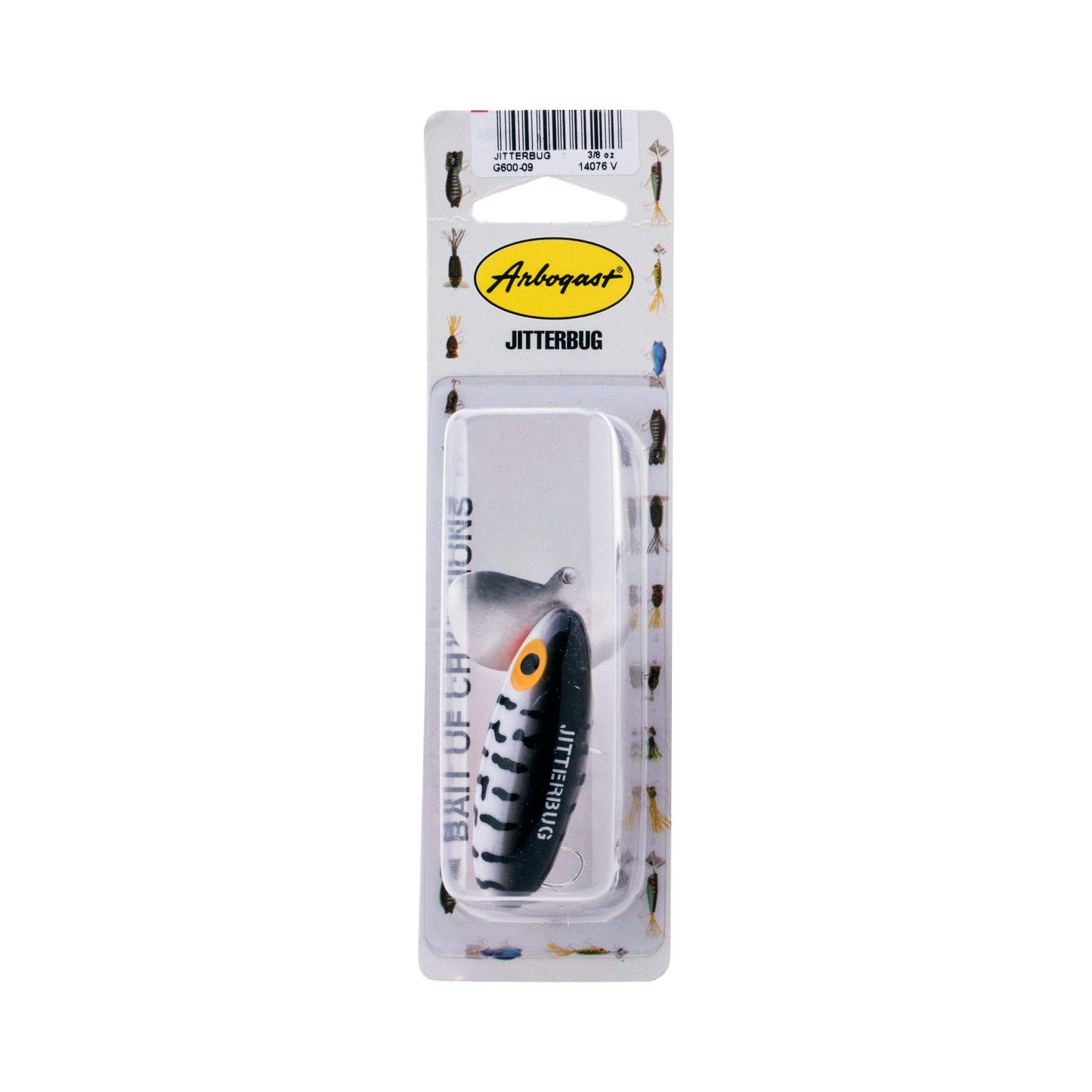 Jitterbug Topwater Bass Fishing Lure - Excellent for Night Fishing