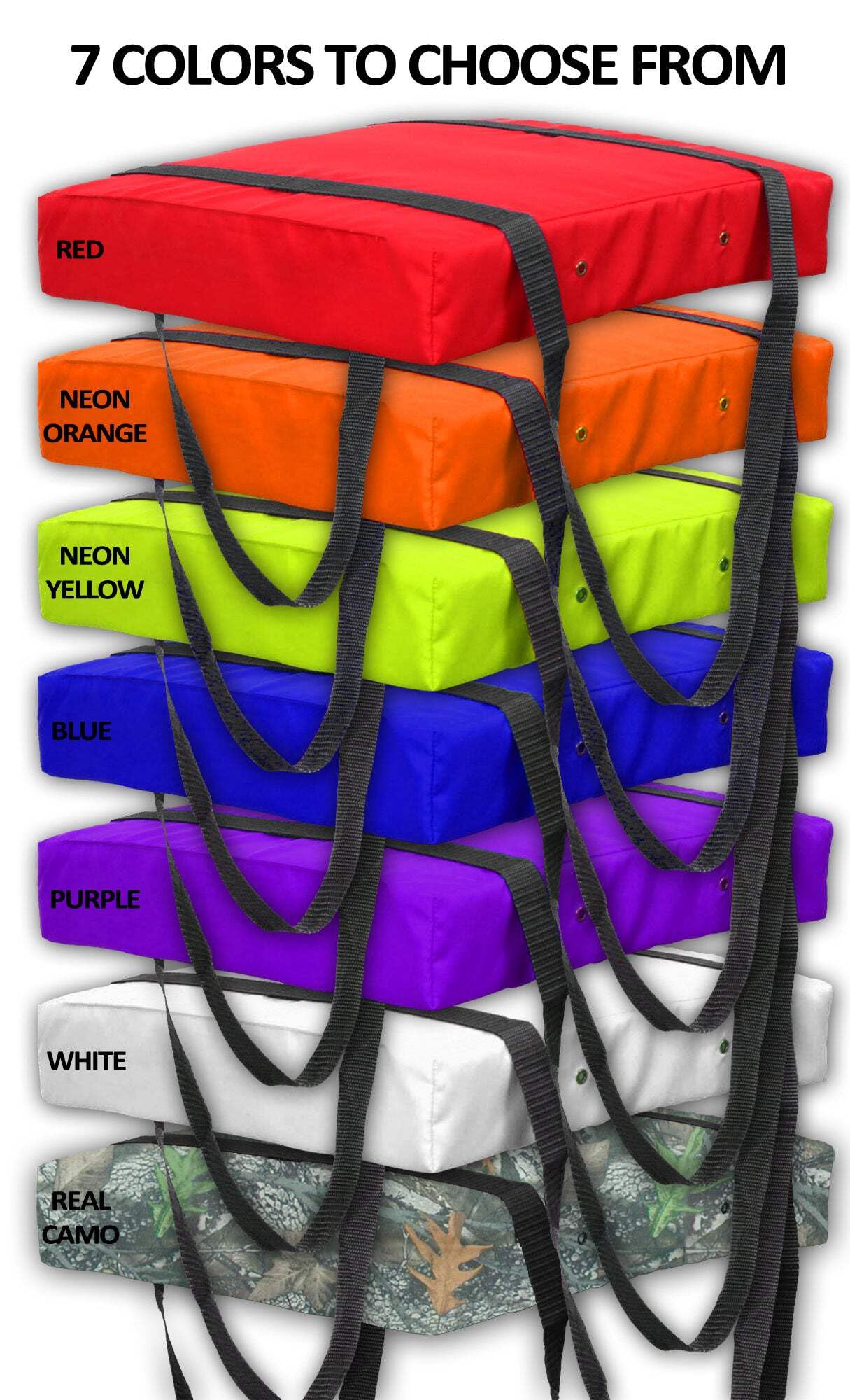 Bradley 2 Pack Type IV Boat Cushion USCG Approved Throwable Flotation Device; Coast Guard Approved Throw Preserver with Foam Cushion; throwable Boat Cushion Safety Device