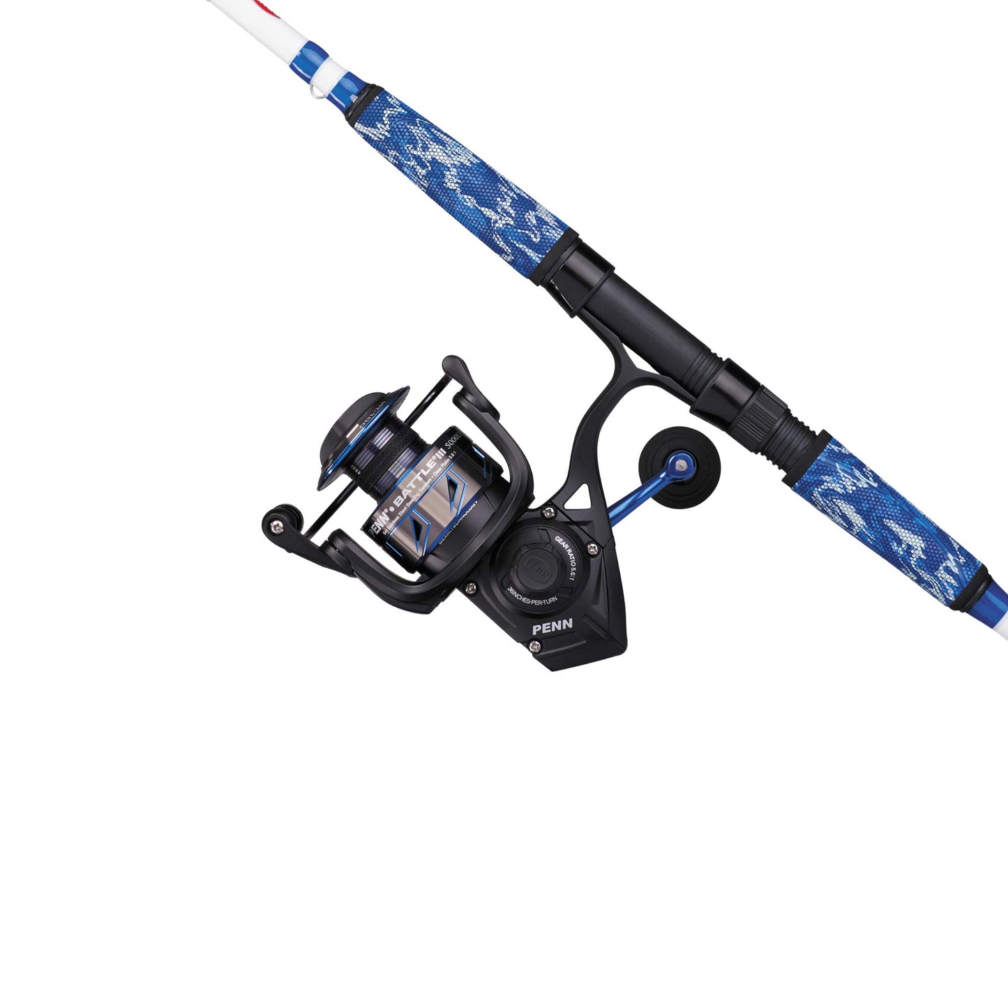 PENN Battle IV Spinning Reel and Fishing Rod Combo