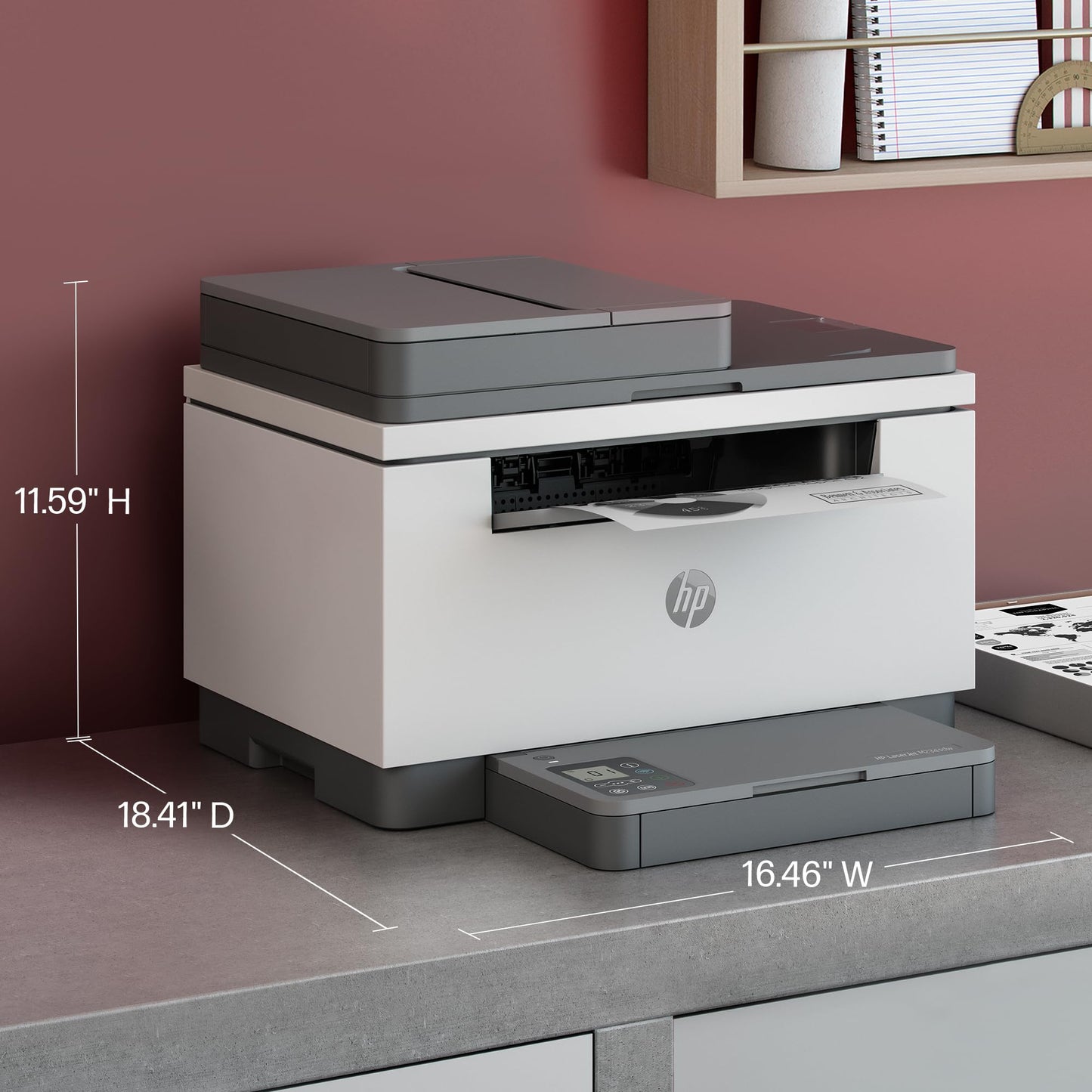 HP LaserJet MFP M234sdw Wireless Black & White Printer, Print, scan, copy, Fast speeds, Easy setup, Mobile printing, Best-for-small teams