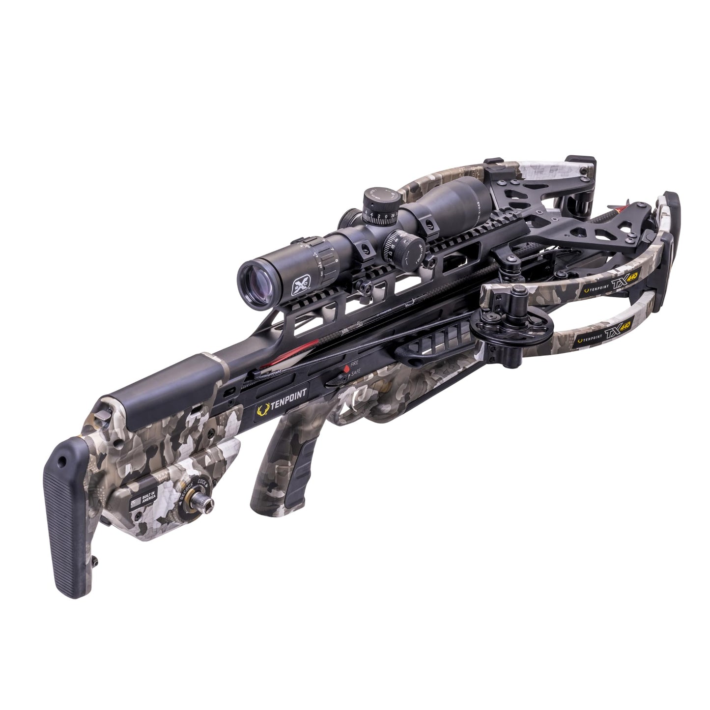 TenPoint TX 440 Crossbow - 440 FPS - Most Advanced Compact, Forward Draw Crossbow in The World