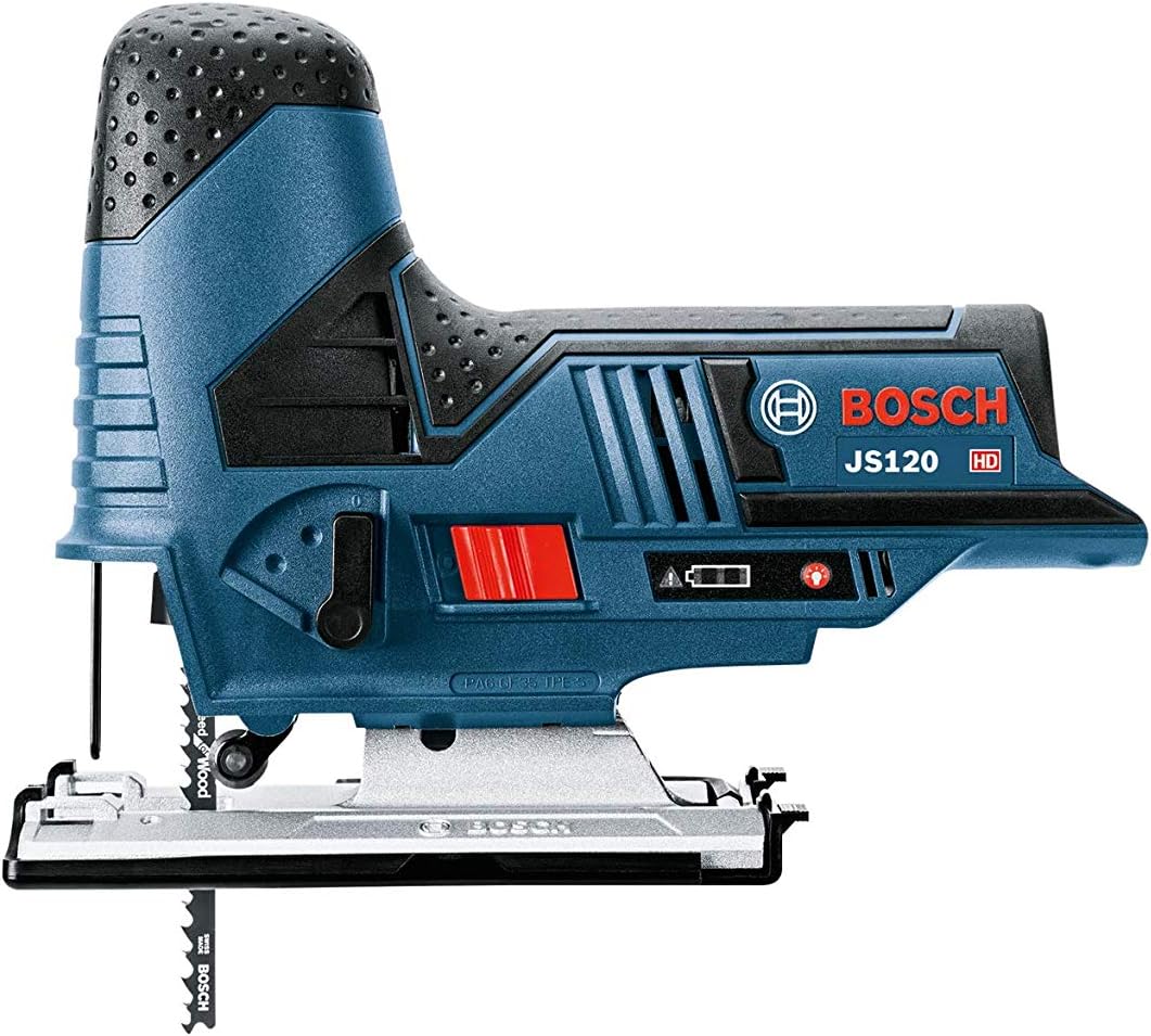 BOSCH JS120N 12V Max Barrel Grip Jig Saw, Cordless, Variable Speed, Tool-free Blade Change (Bare Tool)