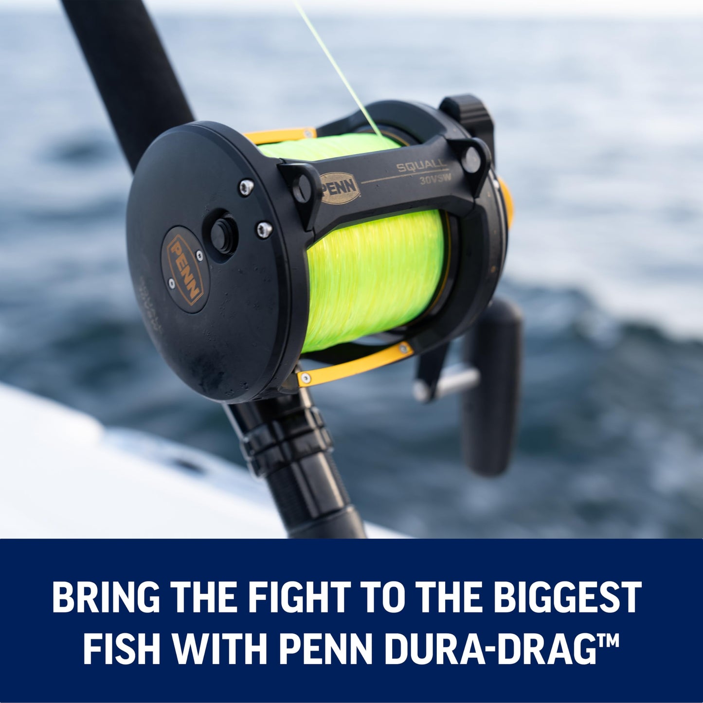 PENN Squall II Lever Drag 2 Speed Conventional Fishing Reel