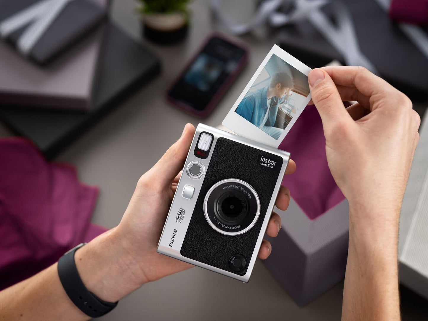 Fujifilm Instax Mini EVO Instant Camera