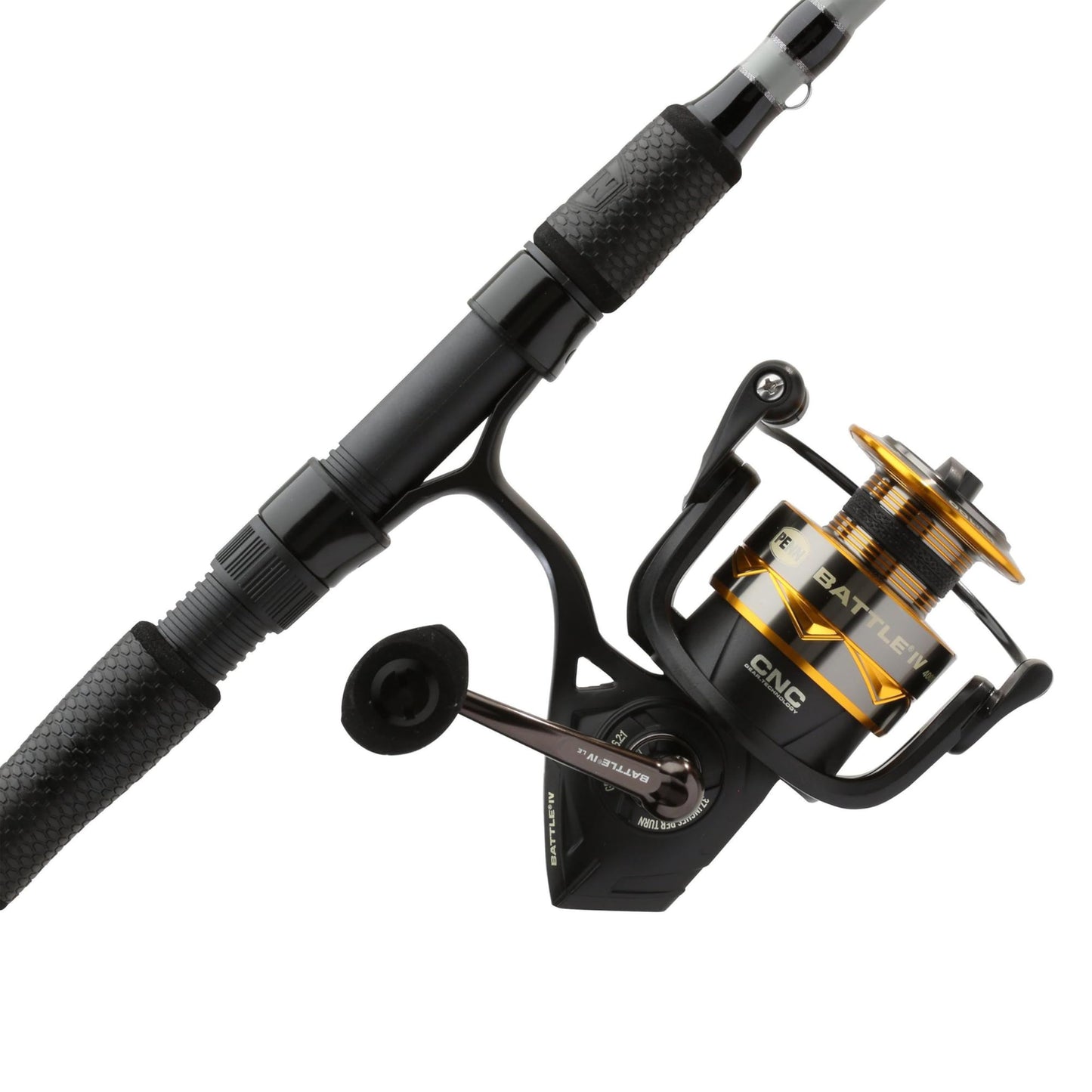PENN Battle IV Spinning Reel and Fishing Rod Combo