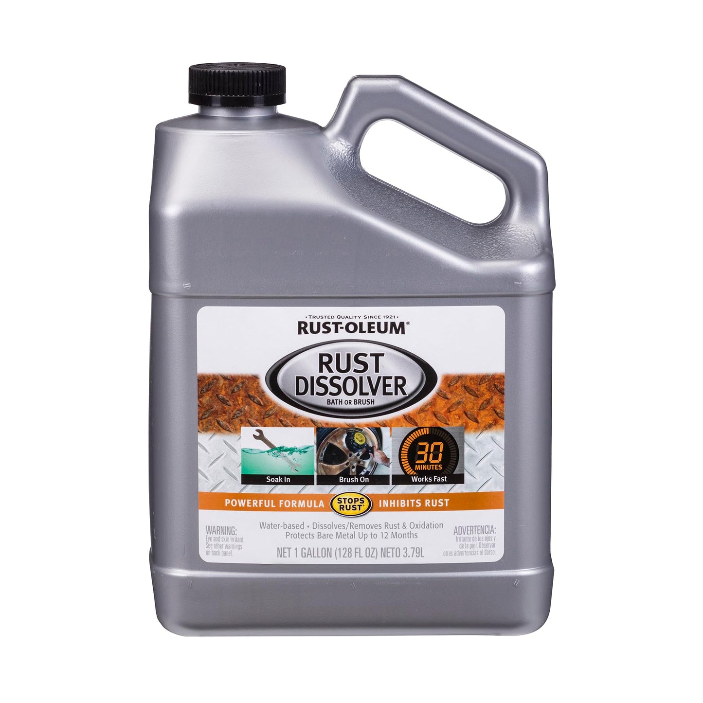 Rust-Oleum Rust Dissolver Trigger Spray Gel | Heavy-Duty Corrosion Remover for Metal Tools, Cars, Bikes, Grills, Bolts, Firearms & More | 32 oz