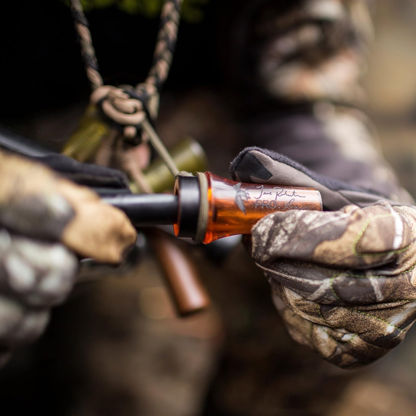 DUCK COMMANDER Jase Robertson Pro Series Duck Call | Must Have Hunting Accessory | Duck Hunting Realistic Sound Mouth Call