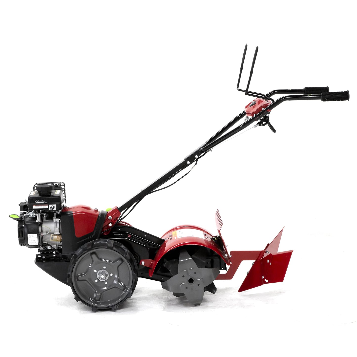 Earthquake 37037 Pioneer Dual-Direction Rear Tine Tiller, Red/Black