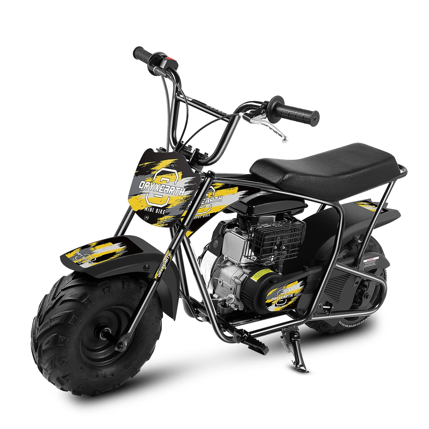 Oryxearth Mini Dirt Bike for Kids, 105CC 4-Stroke Kid Gas Powered Off-Road Pocket Pit Trail Motorcycle W/EPA Approved, Up to 24 Mph Weight Support 185 LBS