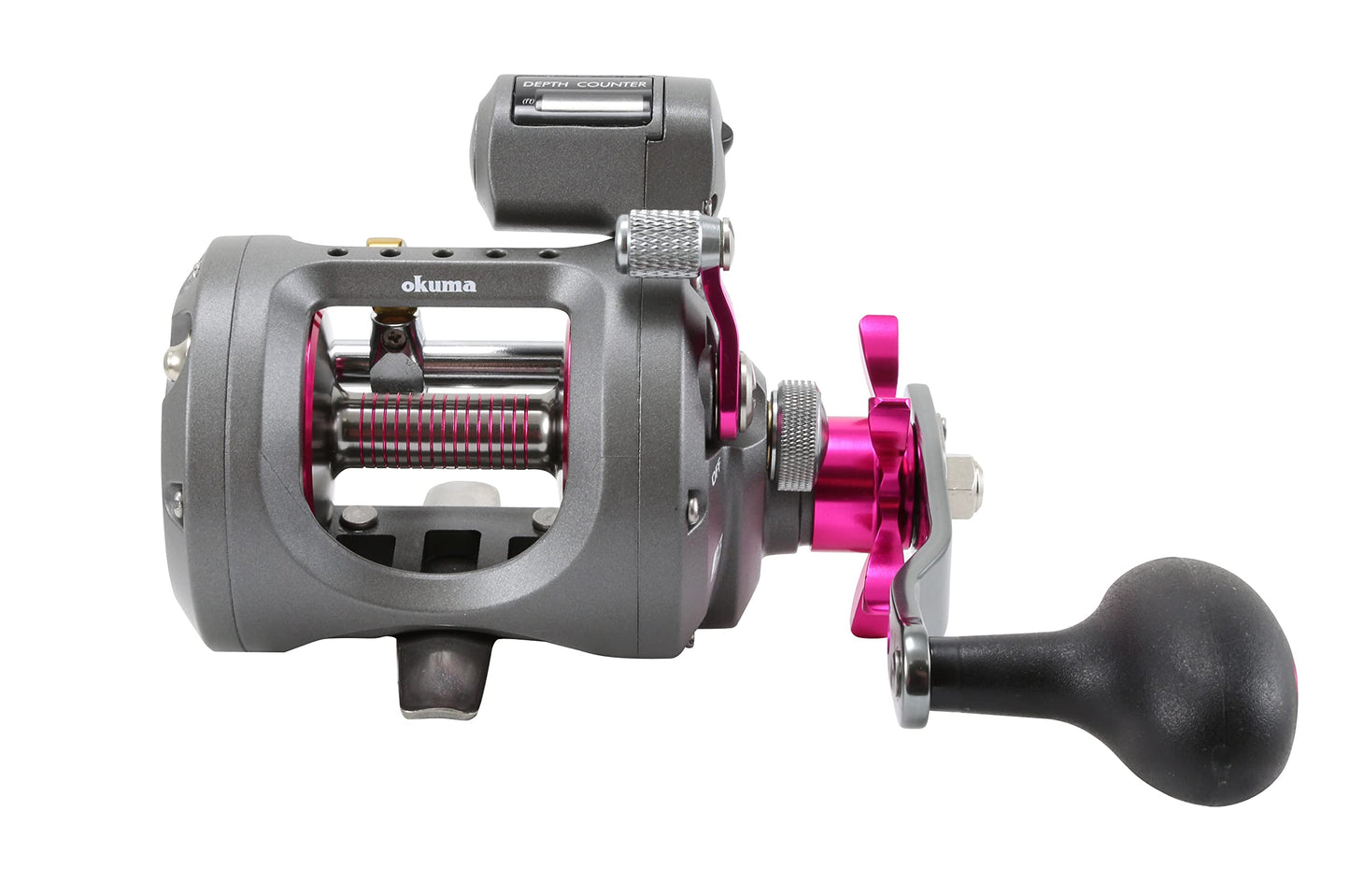 Okuma Coldwater Lightweight Graphite Round Trolling Reel Ladies Edition