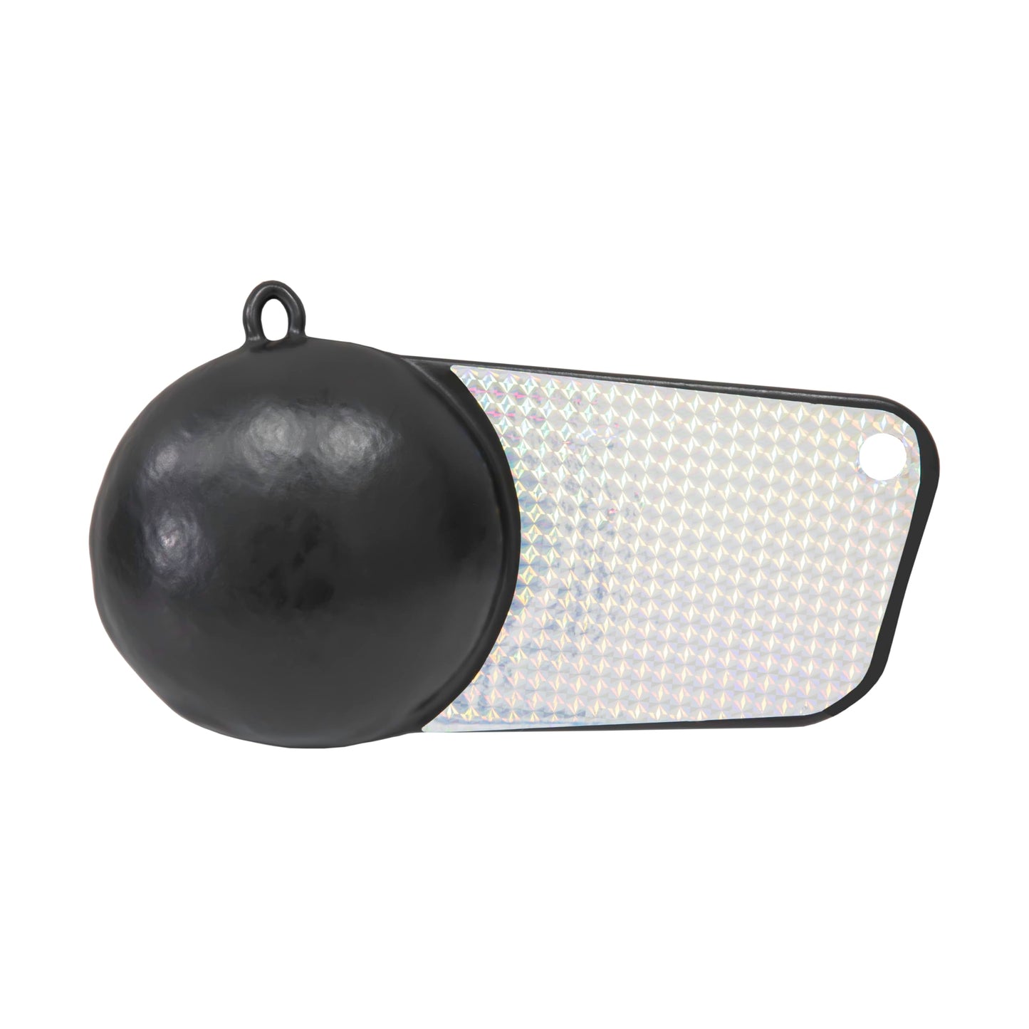 Extreme Max 3006.6747 Pancake Downrigger Weight with Protective Coating - 8 lbs.,Black