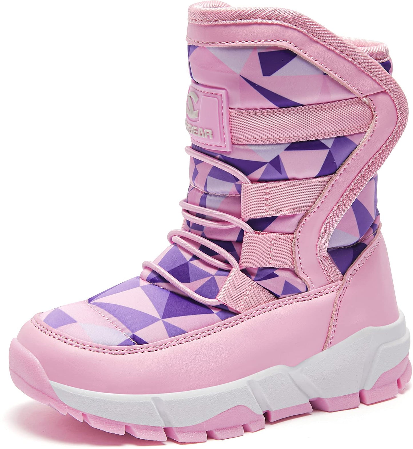 GUBARUN Boys Snow Boots Winter Waterproof Slip Resistant Cold Weather Shoes (Toddler/Little Kid/Big Kid)
