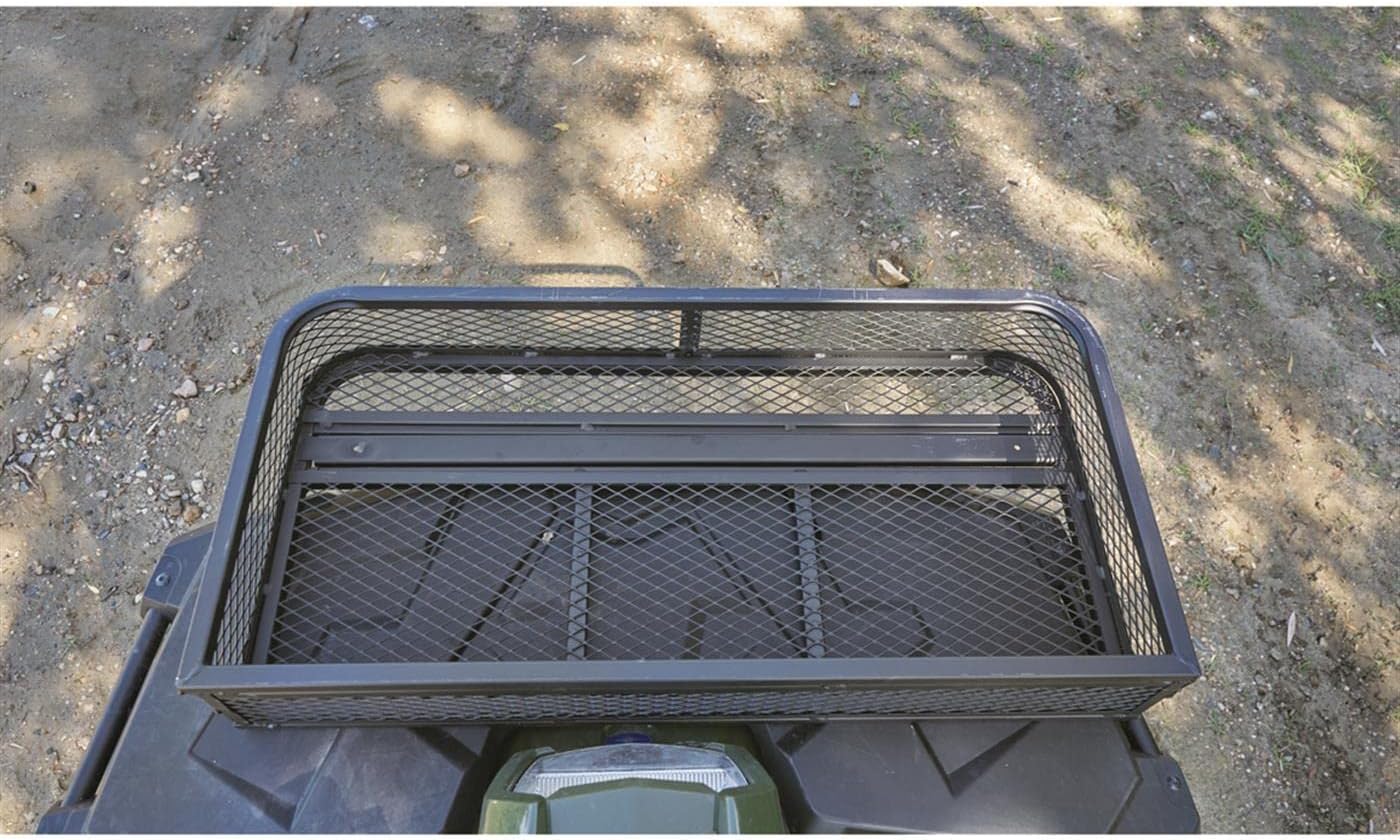 Guide Gear ATV Front Cargo Basket, Luggage Carrier Rack, Heavy-Duty Steel, 36 Inches by 17 Inches by 5.25 Inches