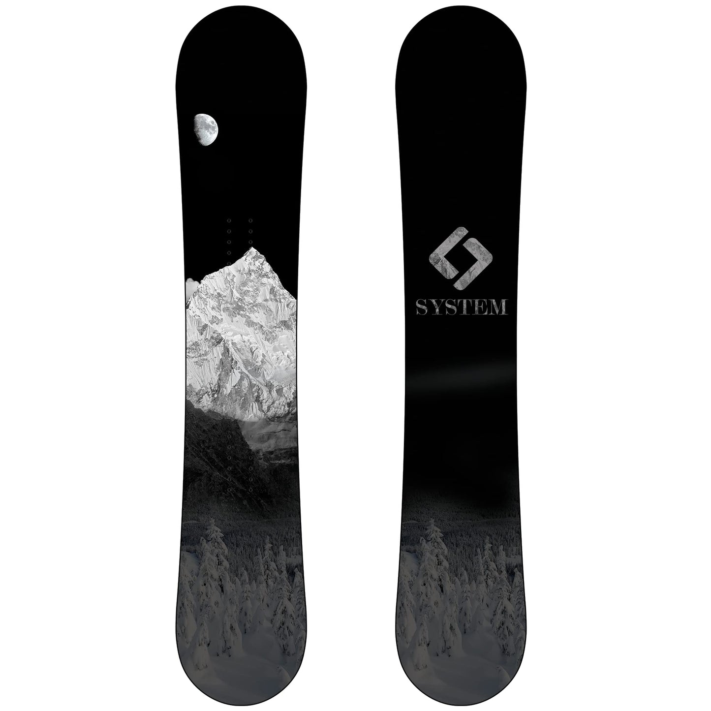 System MTN and APX Complete Men's Snowboard Package (156 cm, Boot Size 11)