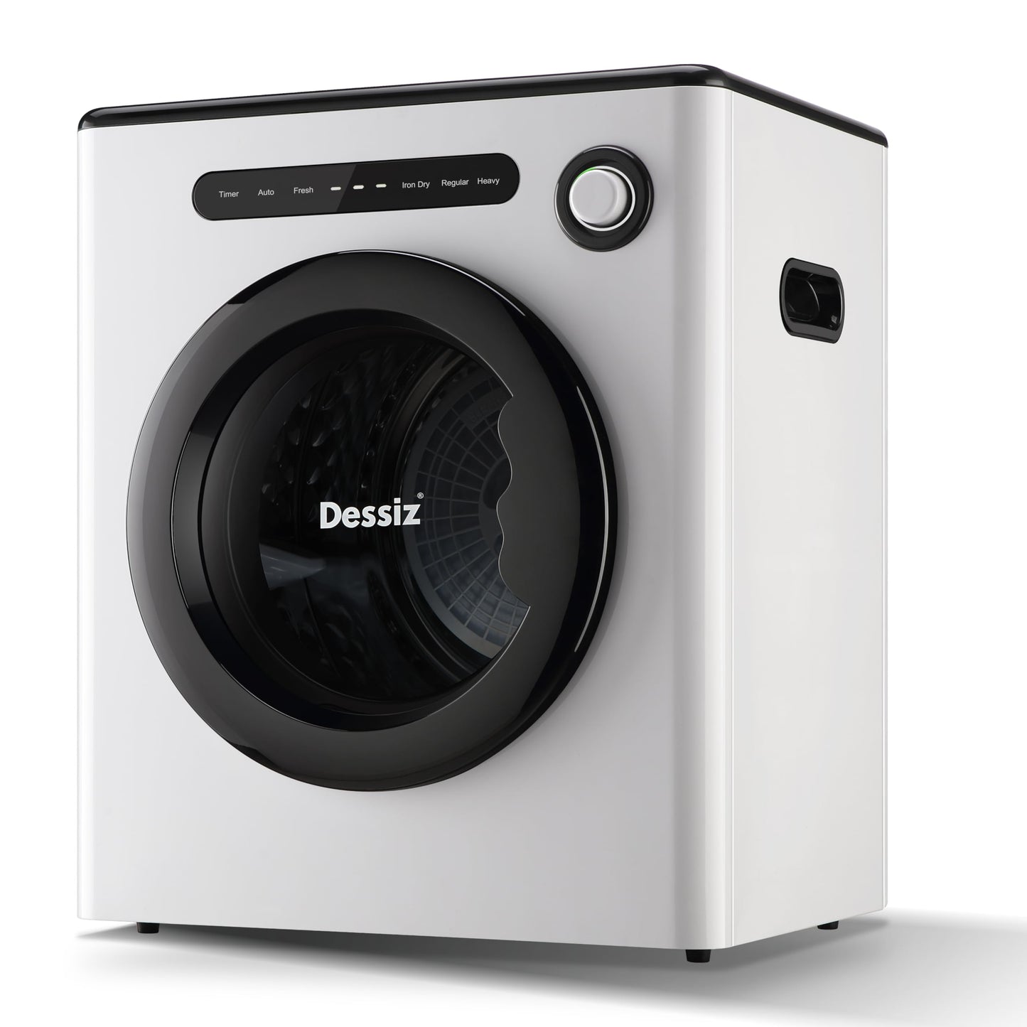 Dessiz 11LBS Compact Dryer 950W Portable Clothes Dryer Machine for Small Spaces, RVs and Apartments - Quiet, Sturdy ,Easy to Use and LED Display