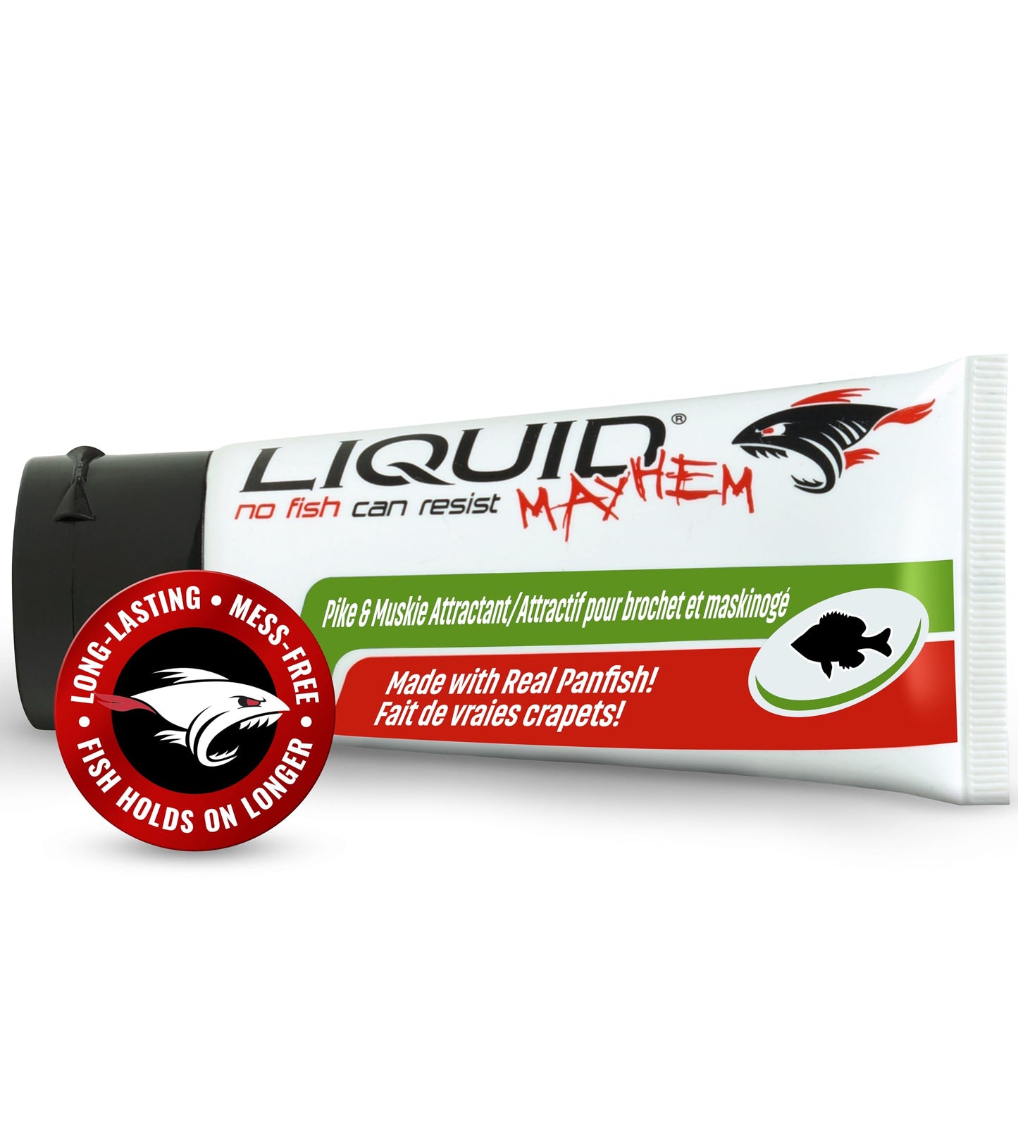 Liquid Mayhem Fish Attractant Gel – Real Bait, Aminos, UV – Multiple Scents and Pack