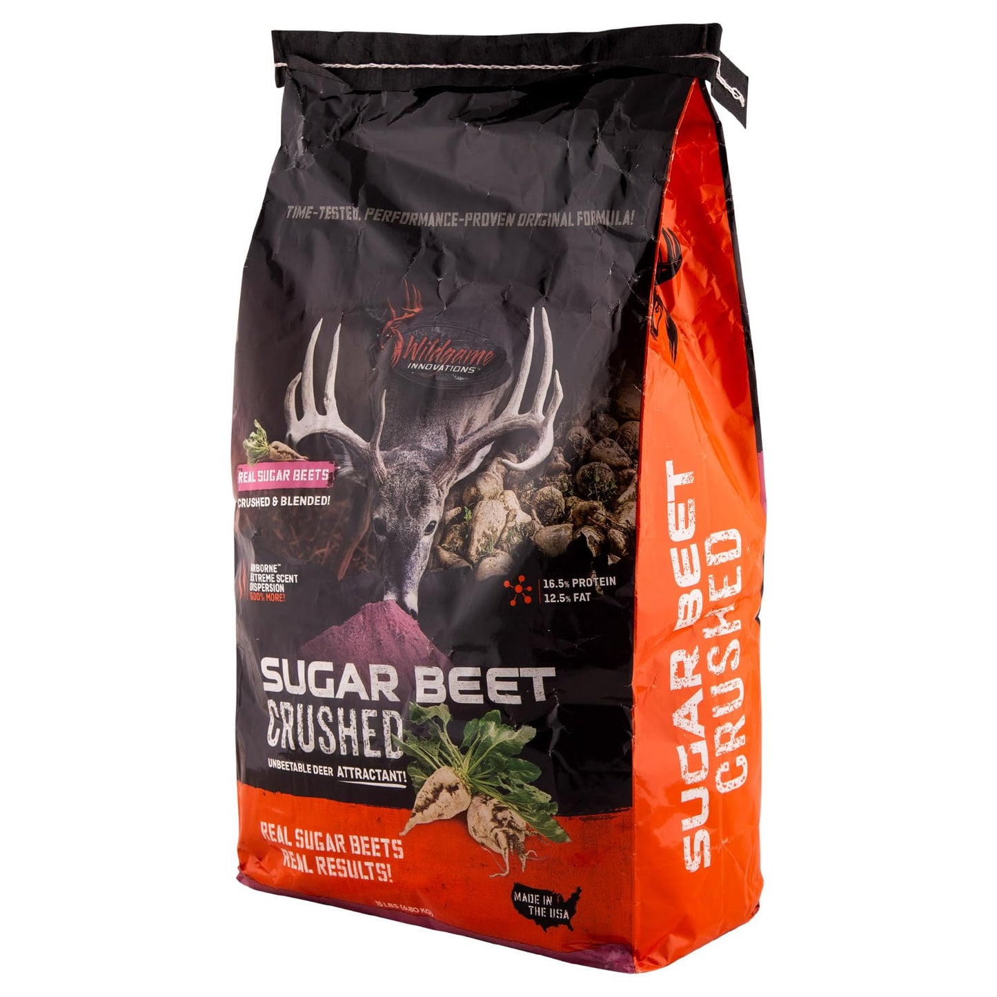 Wildgame Innovations Sugar Beet Crushed Deer Attractant | Effective Ultra-Concentrated Nutrient-Filled Deer Feed with Real Sugar Beets