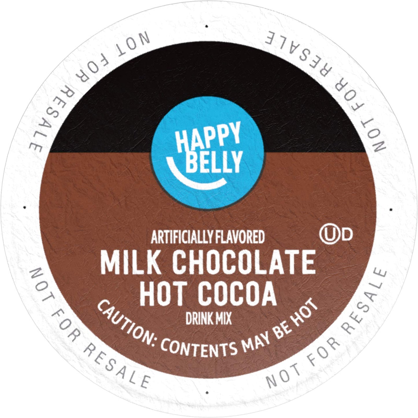 Happy Belly Hot Cocoa Pods, Milk Chocolate, 24 Count