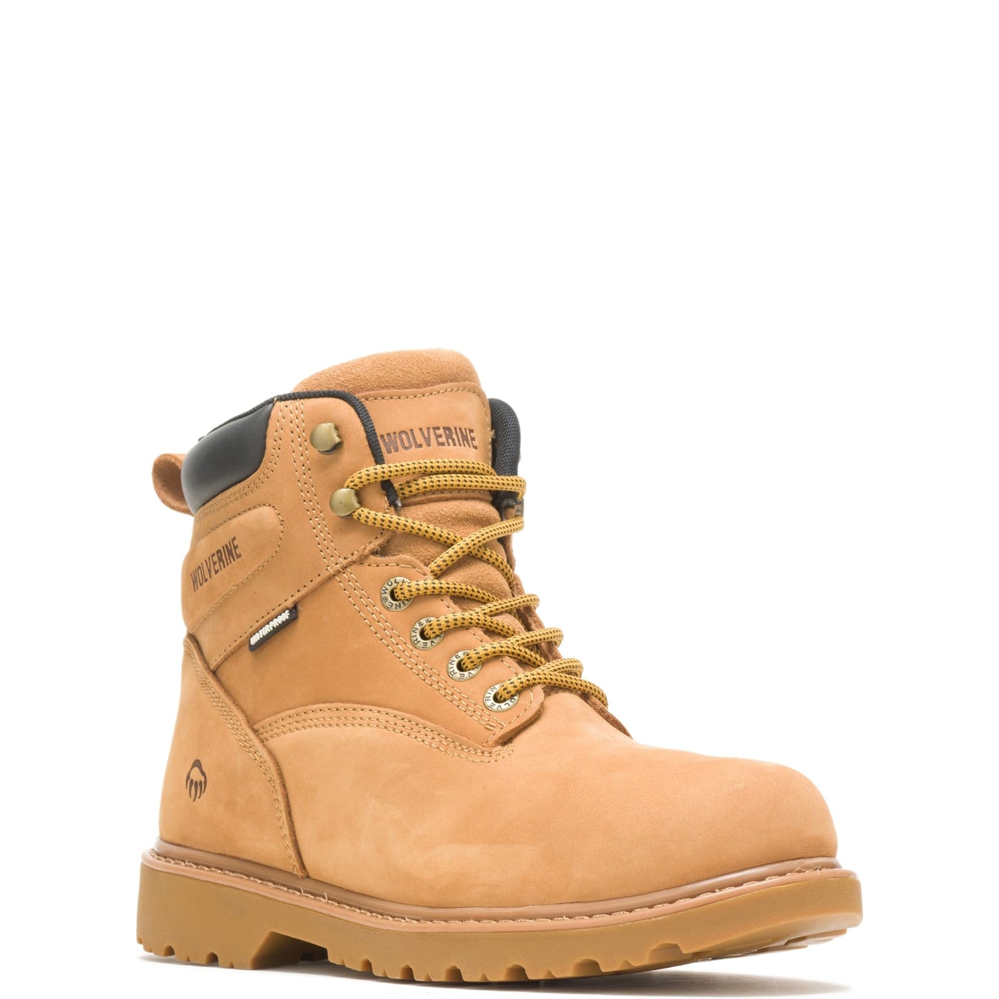WOLVERINE Men's Floorhand Waterproof Steeltoe 6" Work Boot