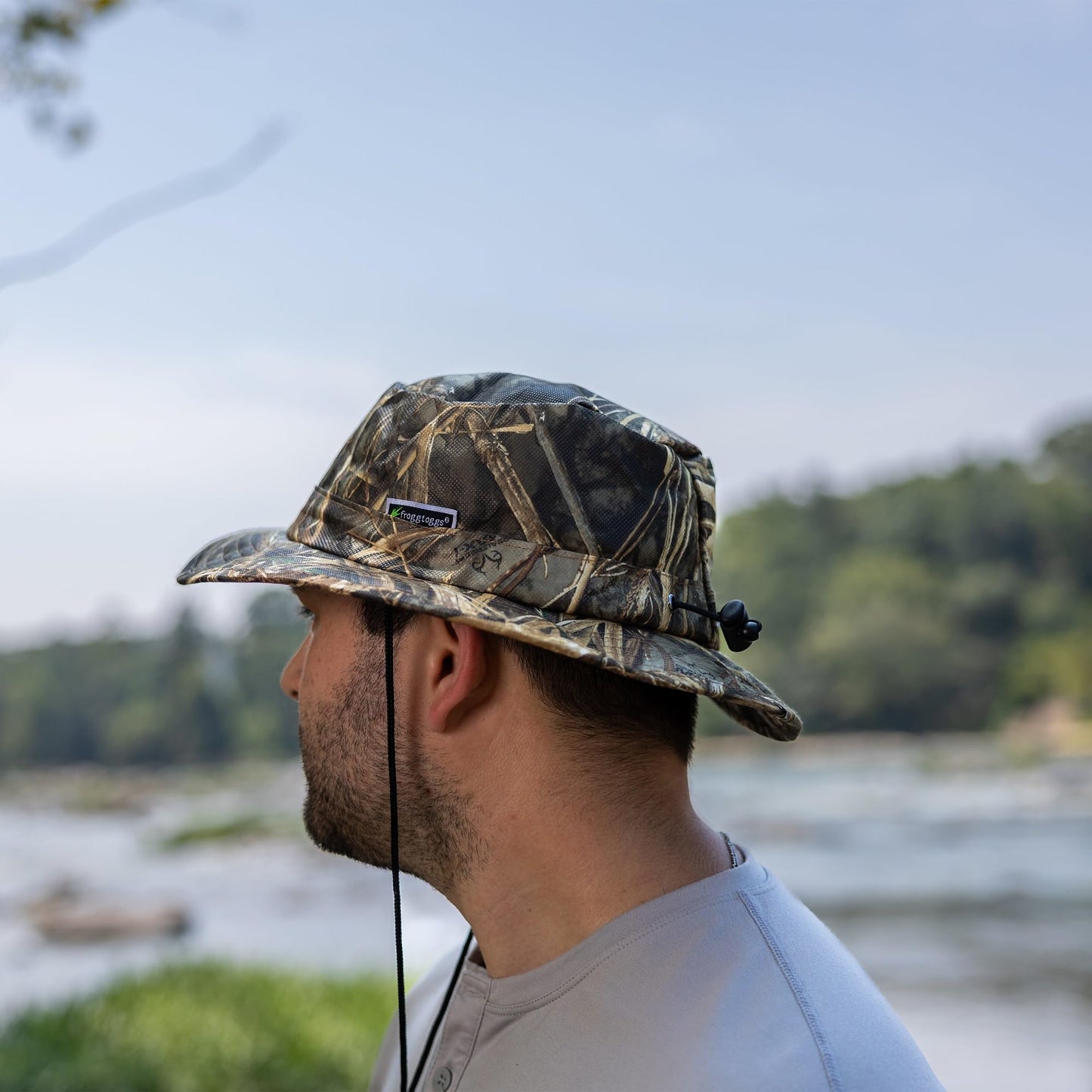 FROGG TOGGS Boonie Hat – Fishing Hat Offers Waterproof, Breathable, Sun Protection