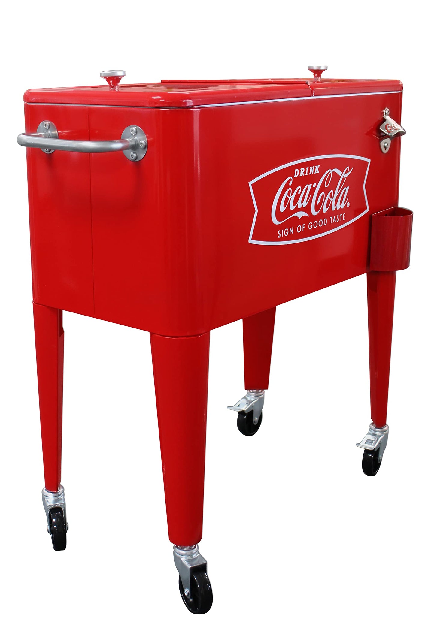 LEIGH COUNTRY CP 98114 Coke Cooler 60QT - Redfish