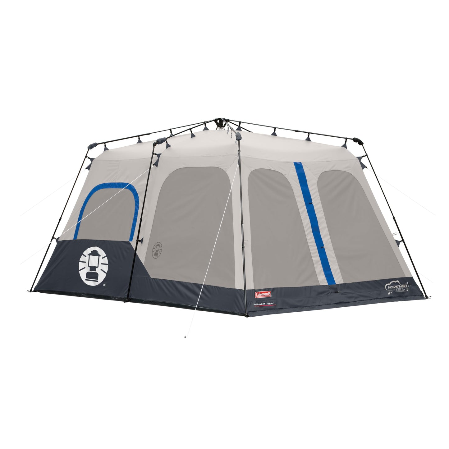 Coleman Instant Tent with 1-Minute Setup, 10-Person Tent with Pre-Attached Poles, Air Vent, & Carry Bag