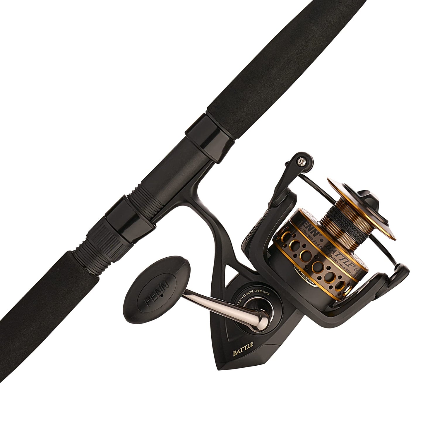 PENN Battle Spinning Reel and Fishing Rod Combo