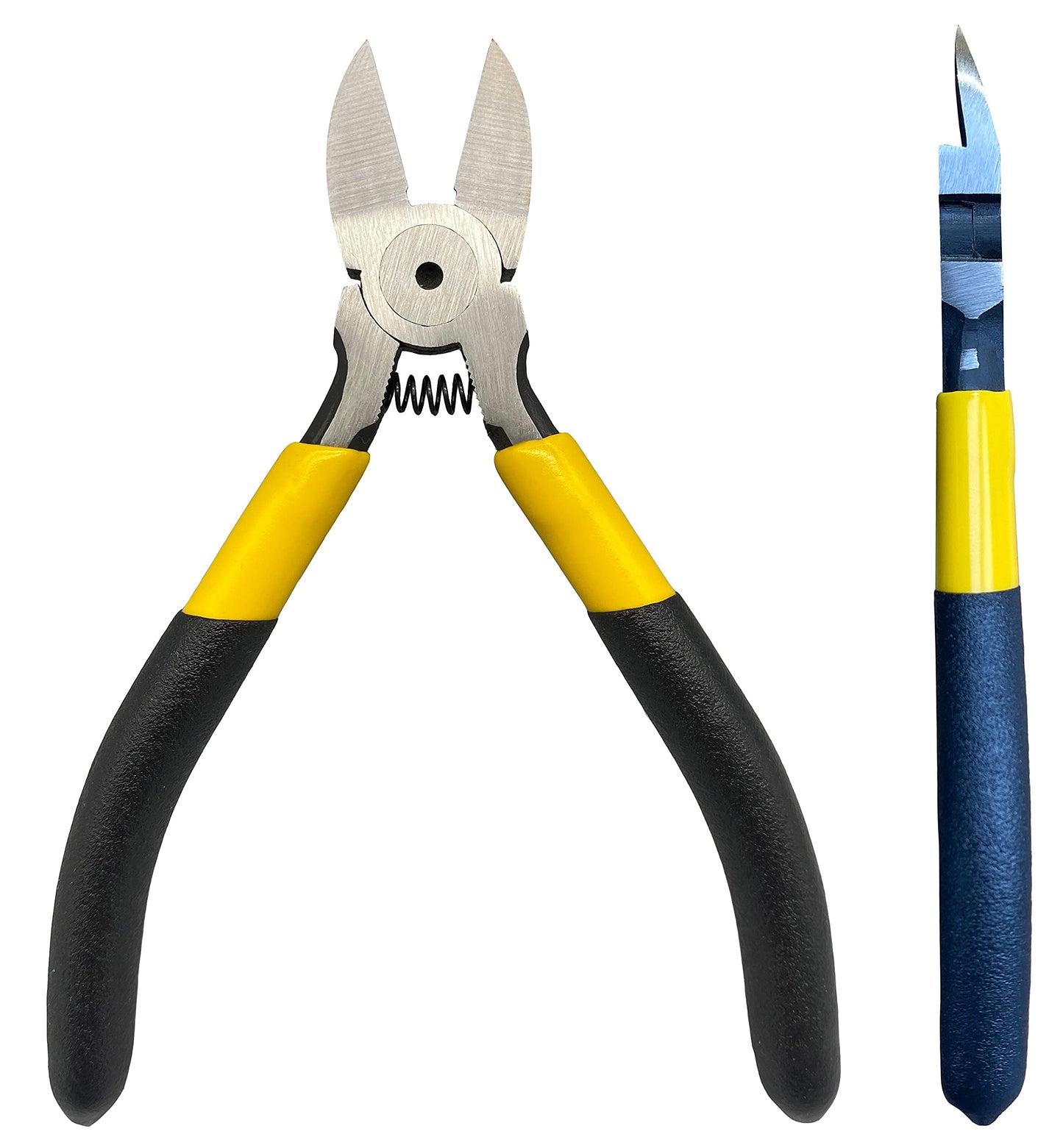 Wire Cutters 10 Pack, 6.5 inch, BOOSDEN Flush Cutters, Spring Loaded Cutting Pliers, Side Cutters, Dykes Cutter, Wire Clippers, Plastic Cutter, Wire Cutters for Jewelry, Floral, Electrical