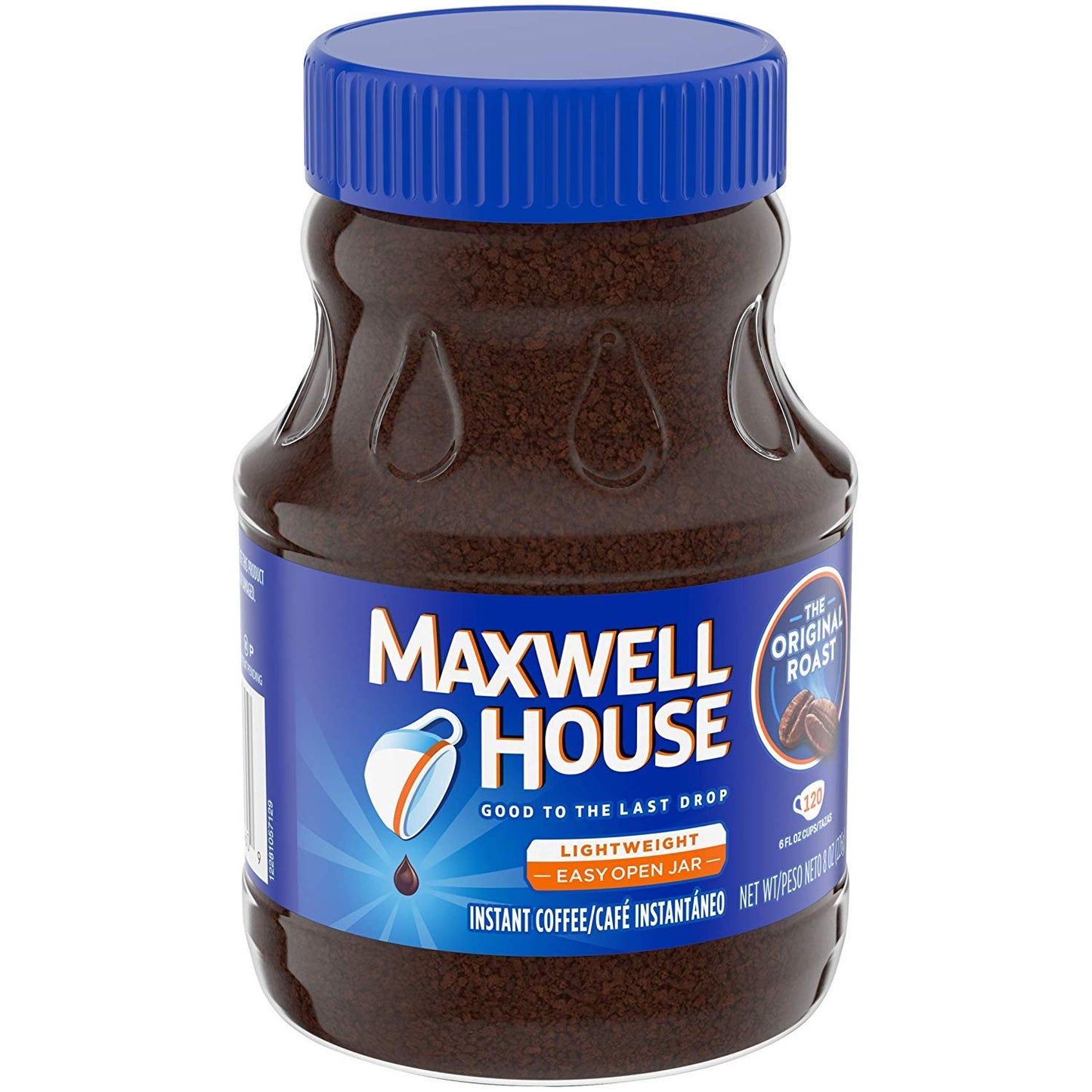Maxwell House Original Roast Instant Coffee, 8 oz Jar