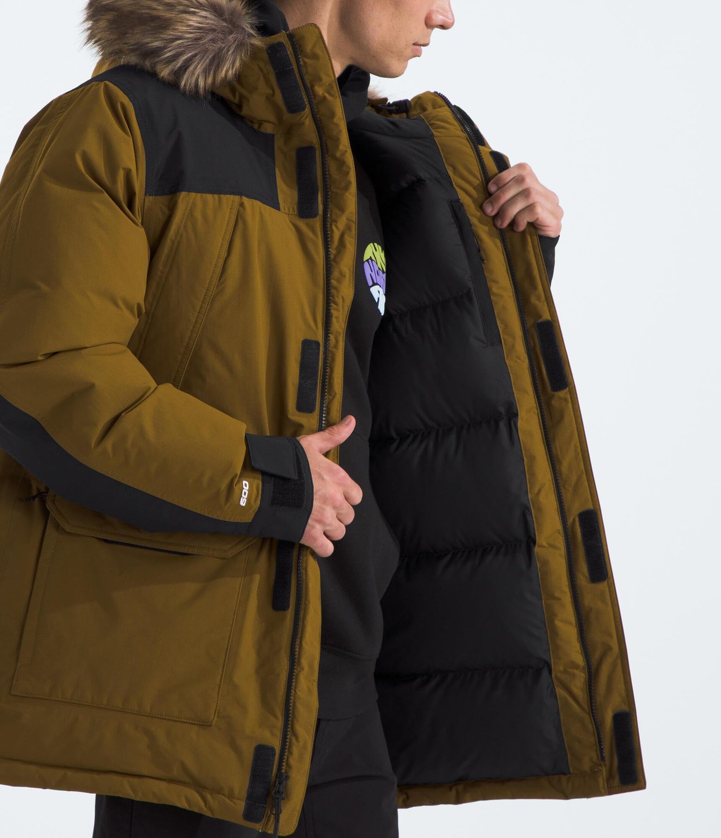 THE NORTH FACE Men's McMurdo Parka | Long Waterproof Winter Jacket With 600 Fill Waterfowl Down Insulation